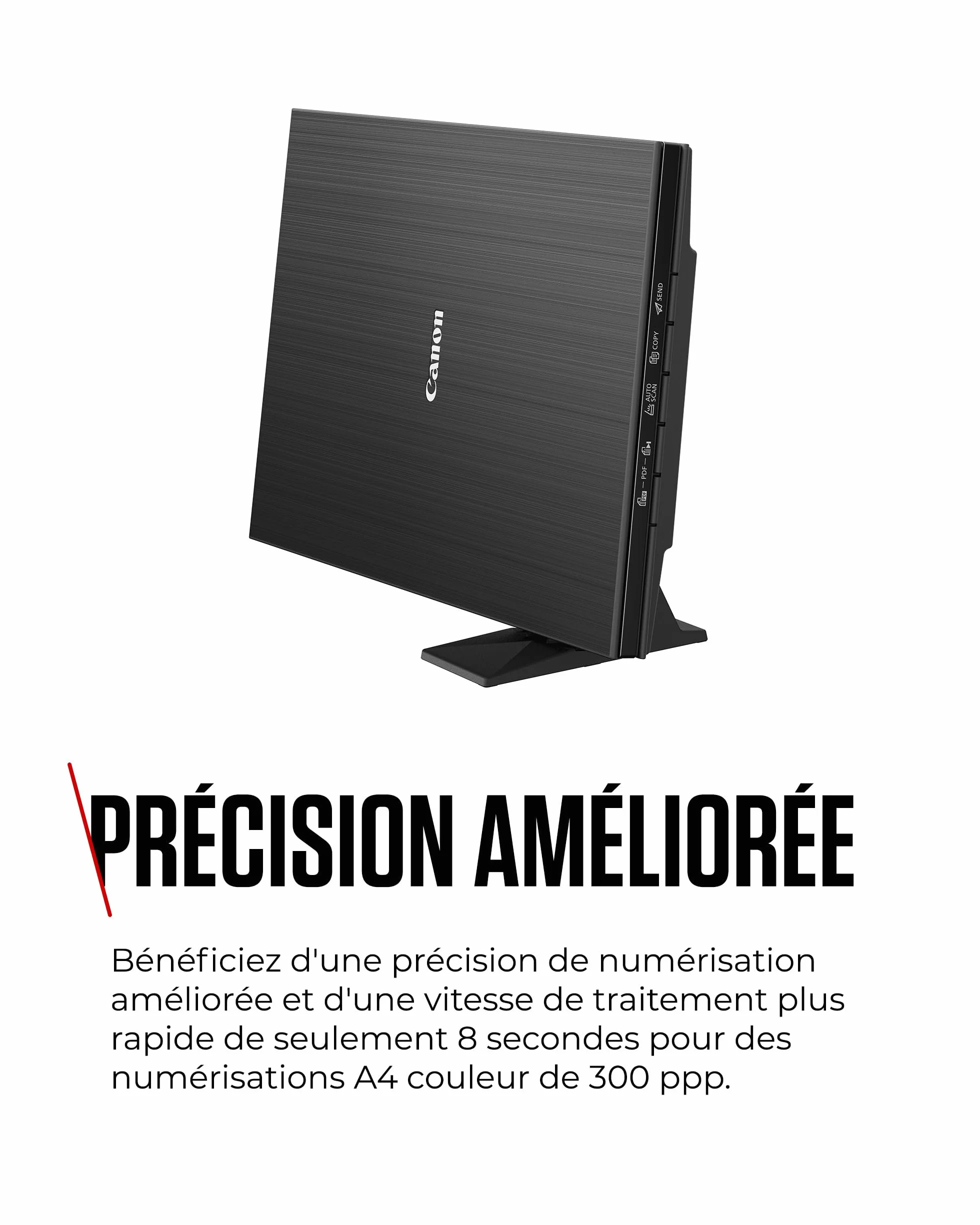 Canon LiDE 400 Scanner de Documents Noir USB Type-C