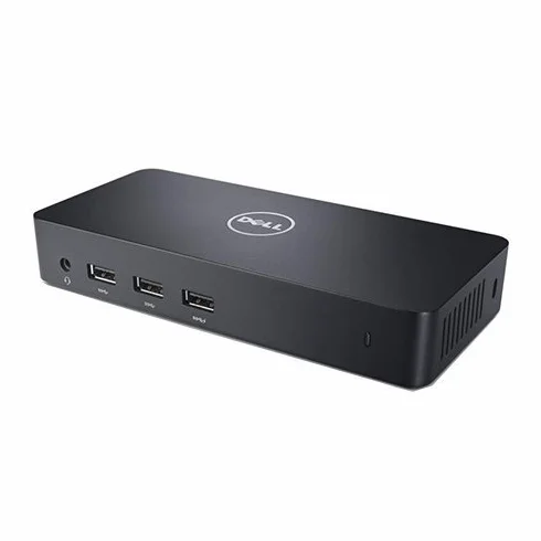 Dell D3100 USB 3.0 Triple Display UltraHD Station d'accueil Universel Reconditionné