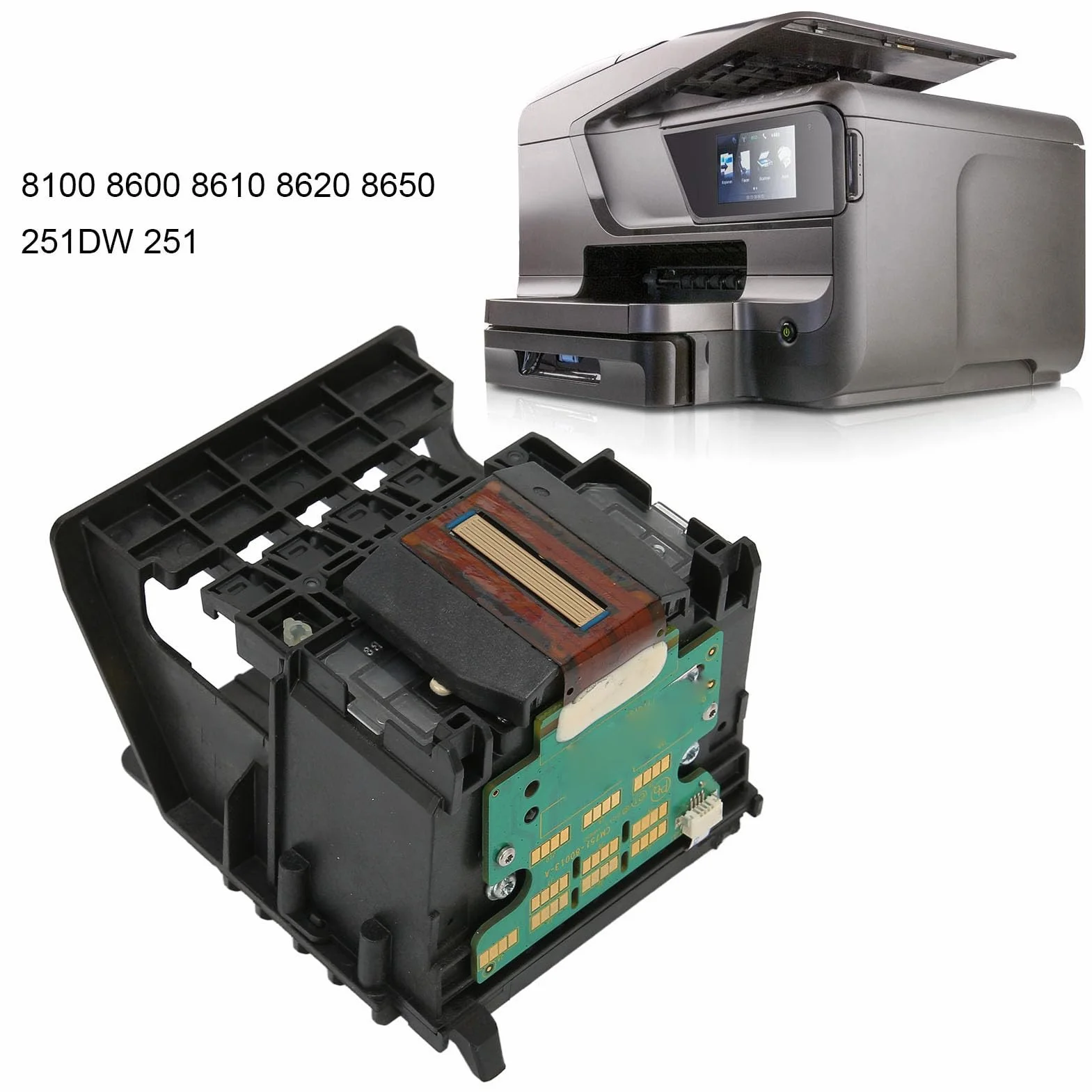 Ejoyous Tête d'impression de Rechange 950 951 pour Office Jet Pro 8100 8600 8610 8620 8650 251DW
