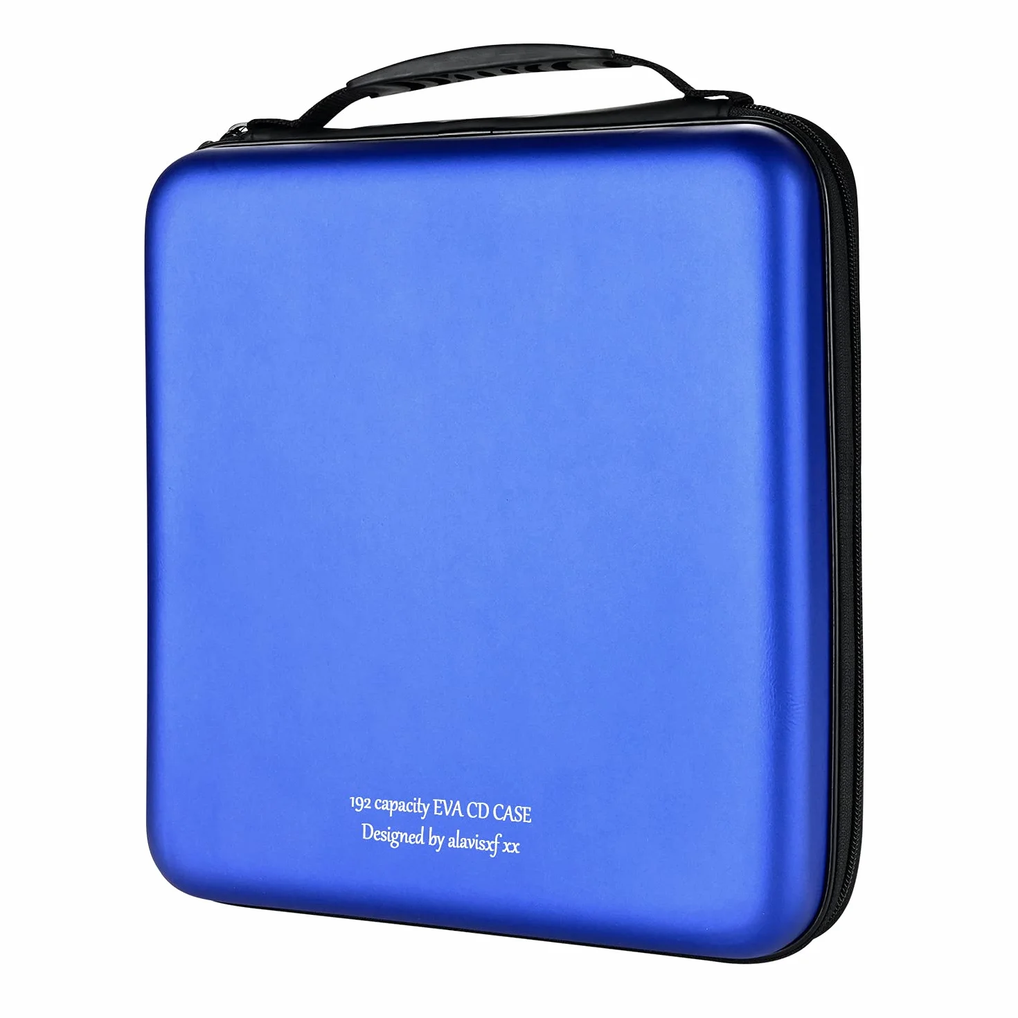 Étui de Protection en EVA pour 48 CD Blu-Ray DVD Portable avec Fermeture éclair