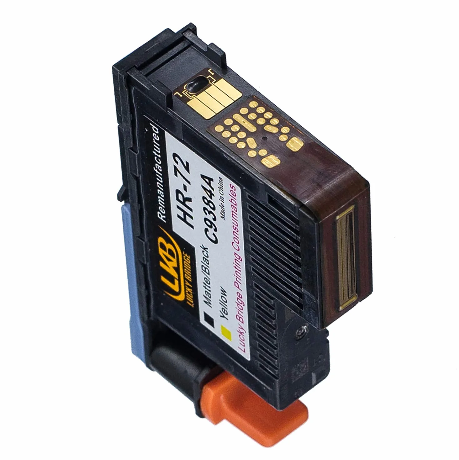 HP 72 Lot de 3 têtes d'impression reconditionnées C9380A C9383A C9384A compatibles HP T1100 T790 T770 T60 T1300