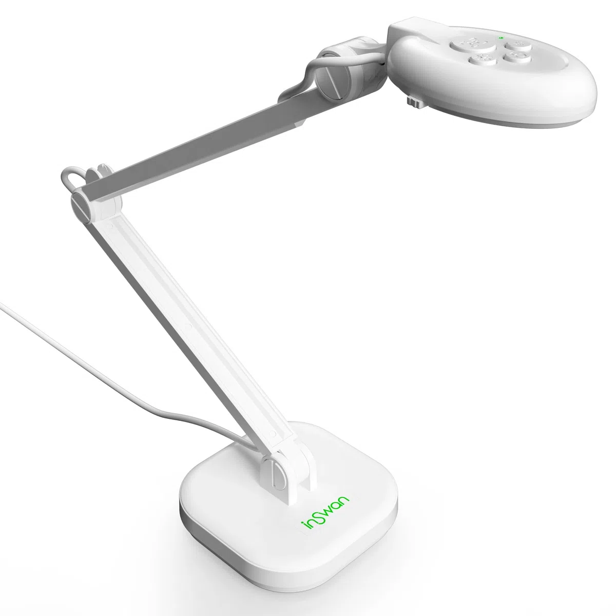 INSWAN INS-2 13MP Visualiseur de Documents USB 4K Ultra HD Autofocus Double Mode Capture A3 pour Enseignants