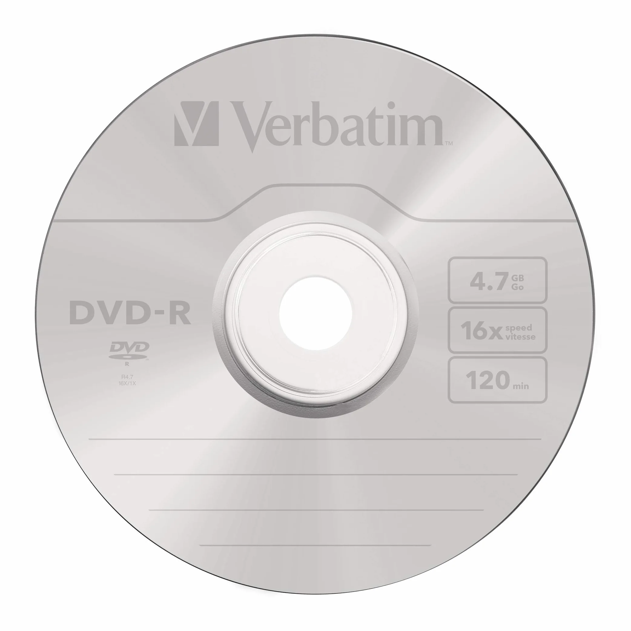 Verbatim DVD-R 16x 4.7GB 100 Pack TARRINA 43549