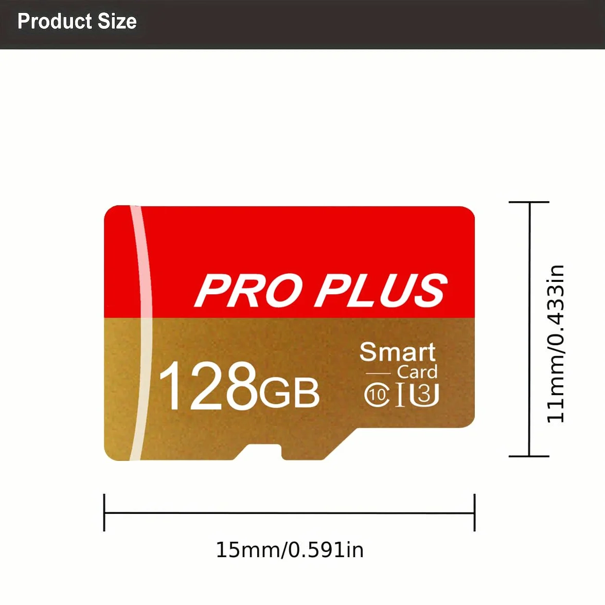 Lot de 2 Carte Mémoire 128 Go TF Haute Vitesse UHS-I A1 C10 avec Adaptateur