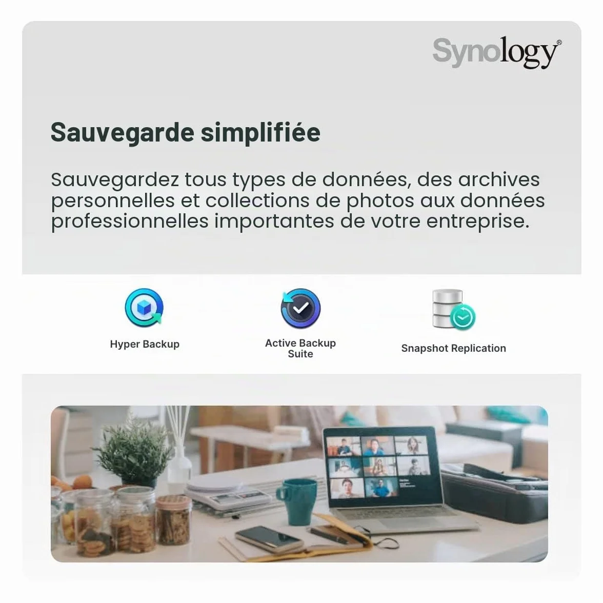 Synology DiskStation DS620SLIM NAS Serveur de Stockage Bureau Ethernet LAN Noir J3355