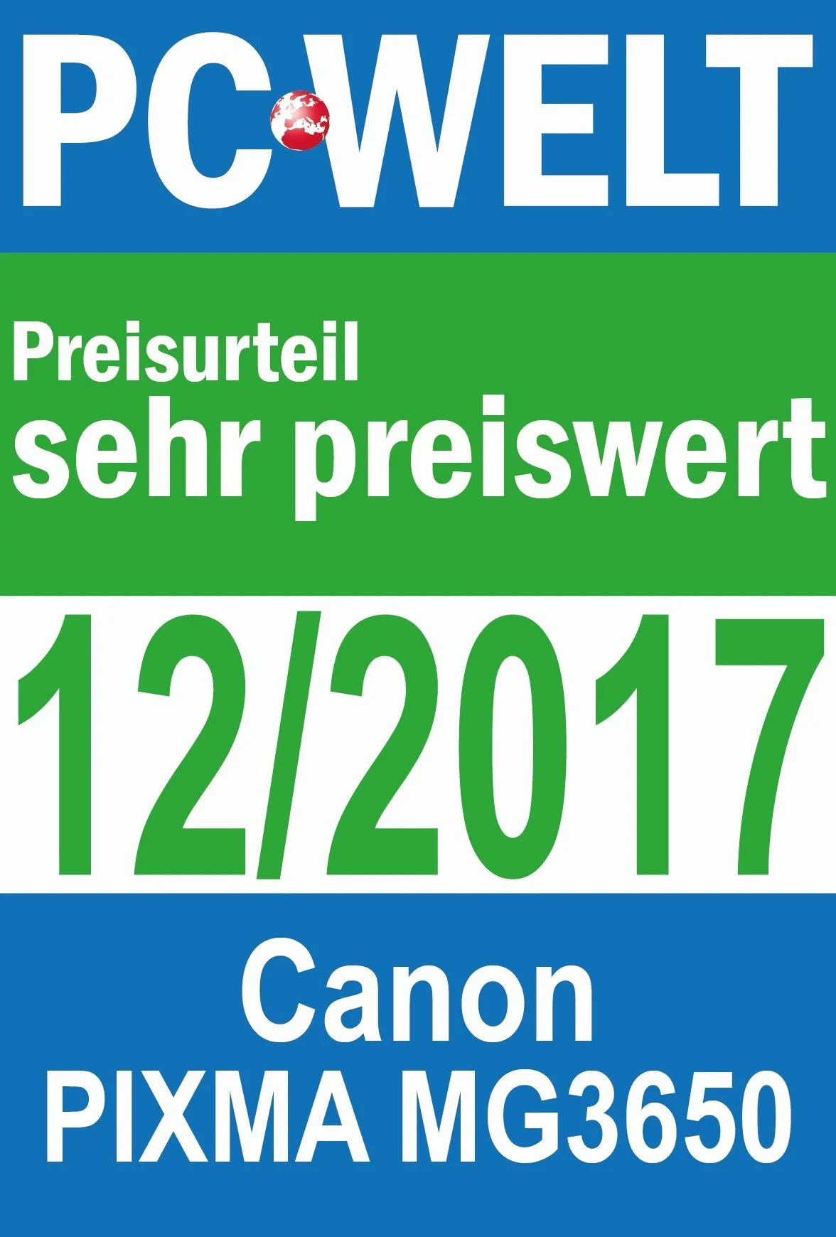 Canon Pixma MG3650 Imprimante Jet d'encre Couleur 9,9 ppm Wi-Fi Noir