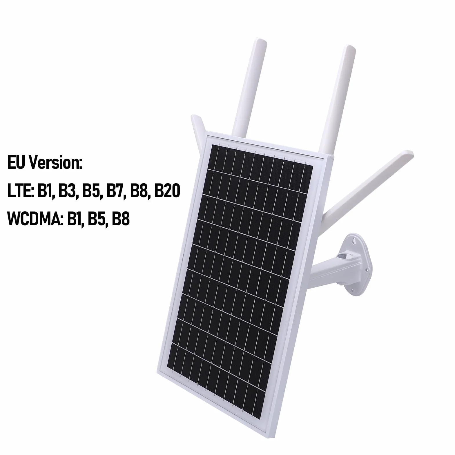 TOPINCN Routeur 4G Extérieur Solaire Modem LTE Wi-Fi Panneau Solaire 15 W IP66