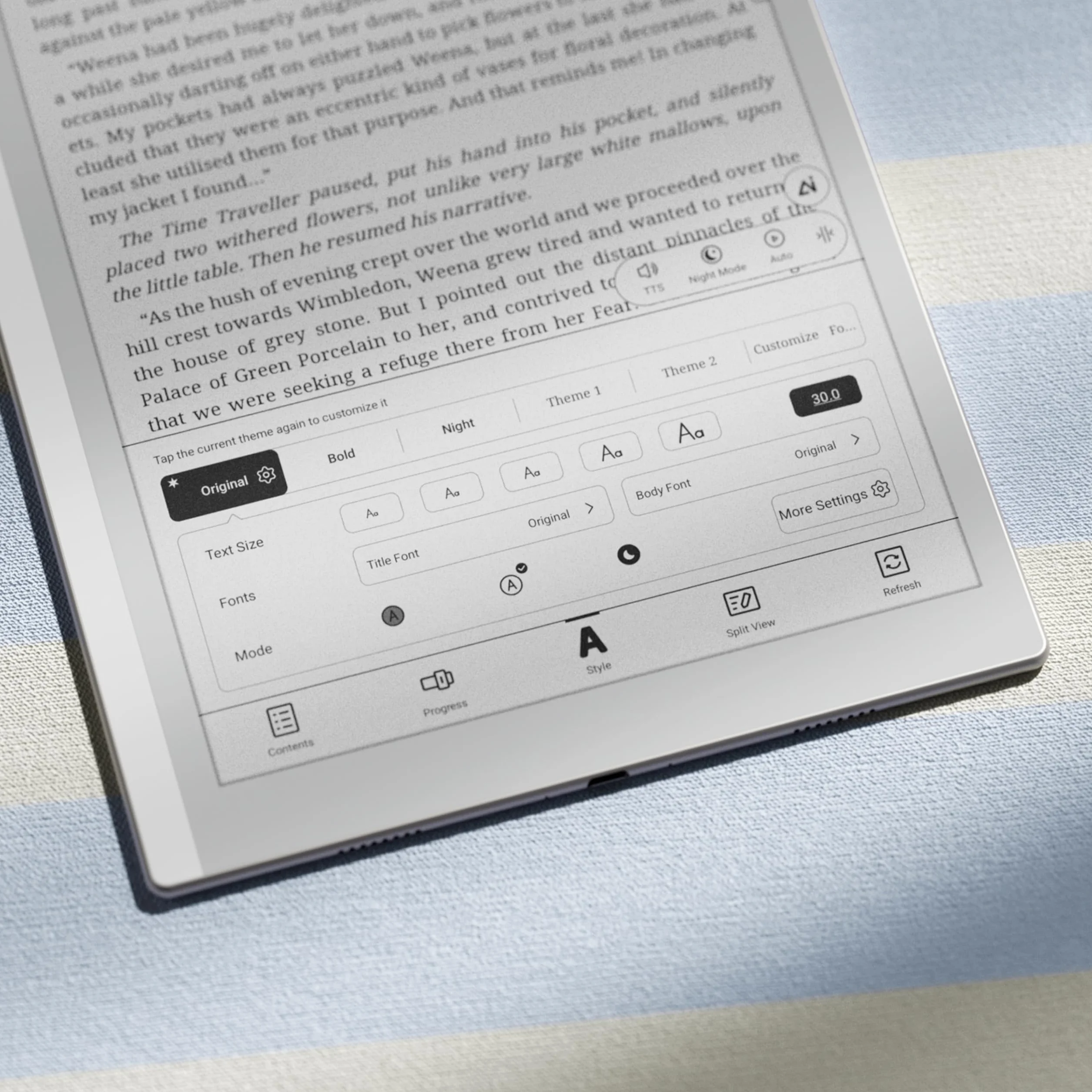BOOX Go 10.3 Gen2 Liseuse ePapier 10,3" Éclairage Monochrome 300 PPP 64 Go Android 15 E-Ink Tablette