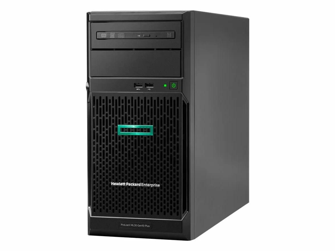HP ProLiant ML30 Gen10 Plus Serveur Tour 4U Xeon E-2314 2,8 GHz 16 Go SATA Hot-Swap 3,5"