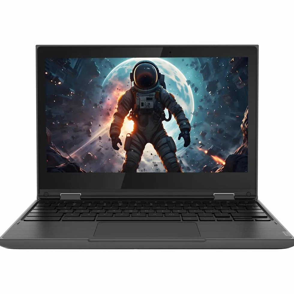 Lenovo Chromebook 300e Ordinateur Portable Tactile 2 en 1 11,6" Intel Celeron N4020 4 Go RAM SSD 32 Go Chrome OS Reconditionné