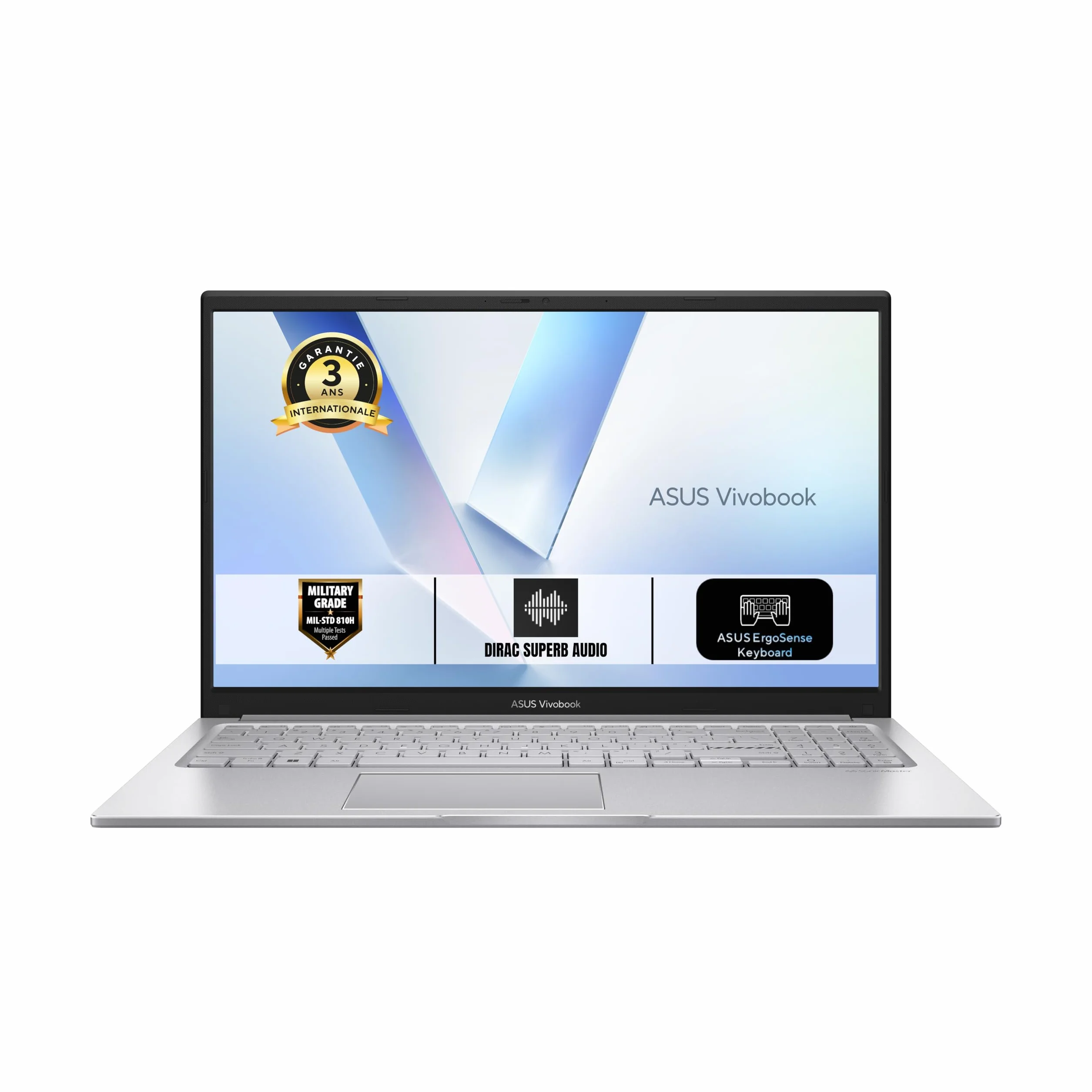 ASUS Vivobook 15 X1504VA-BQ3577W 15.6 Pouces FHD Intel Core i5-120U 16Go DDR4 512Go SSD Windows 11 Home Clavier AZERTY