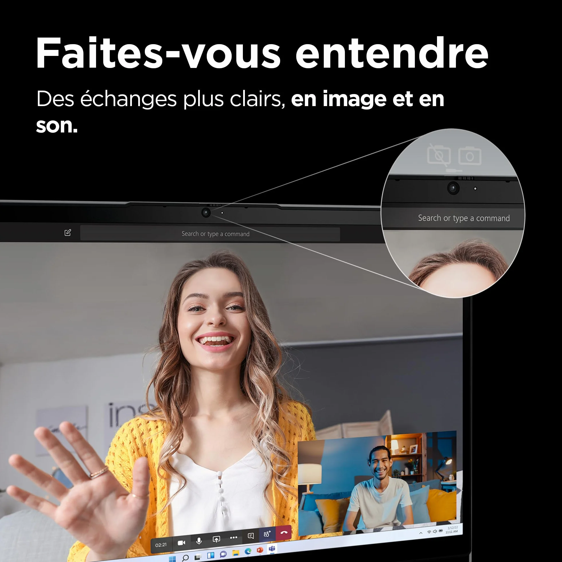Lenovo IdeaPad 3 17IRU7 Ordinateur Portable 17.3" FHD Intel Core i5-1335U RAM 16Go SSD 512Go Intel Iris XE Graphics Windows 11 Home Clavier AZERTY Français Gris