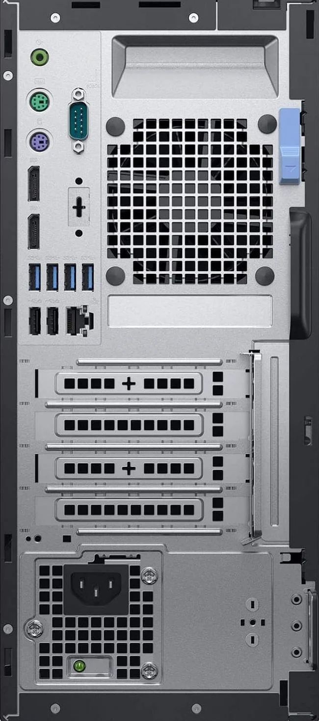 Dell Optiplex 7060 Mini Tour Ordinateur de Bureau, Intel Core i7-8700, 16 Go RAM, SSD 256 Go, Wi-Fi, Bluetooth, Windows 11 Pro (Reconditionné)