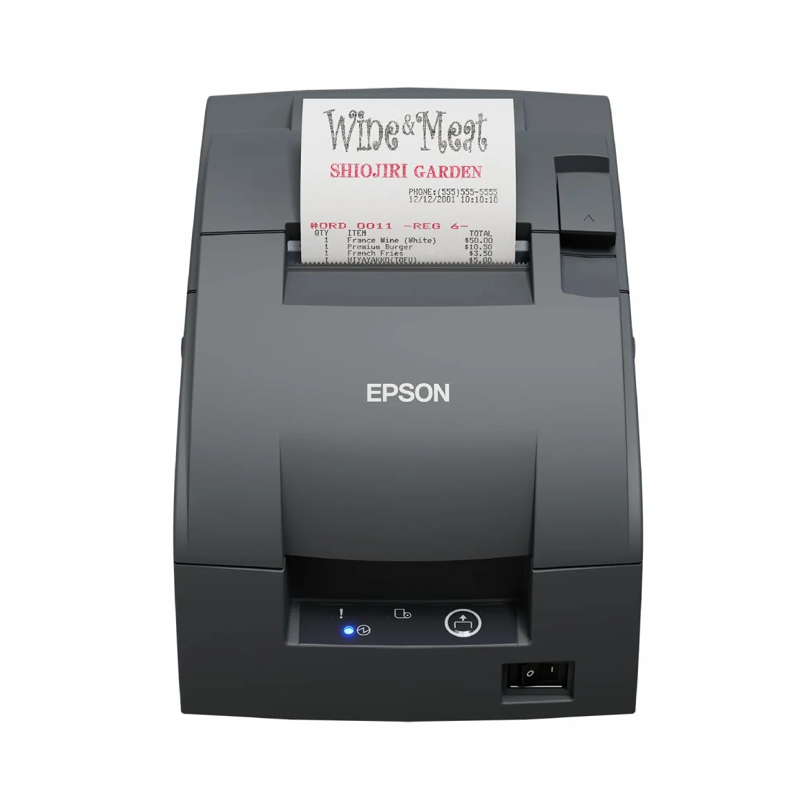 Epson TM-U220iib Stampante Ad Aghi USB AutO-Cutter Black