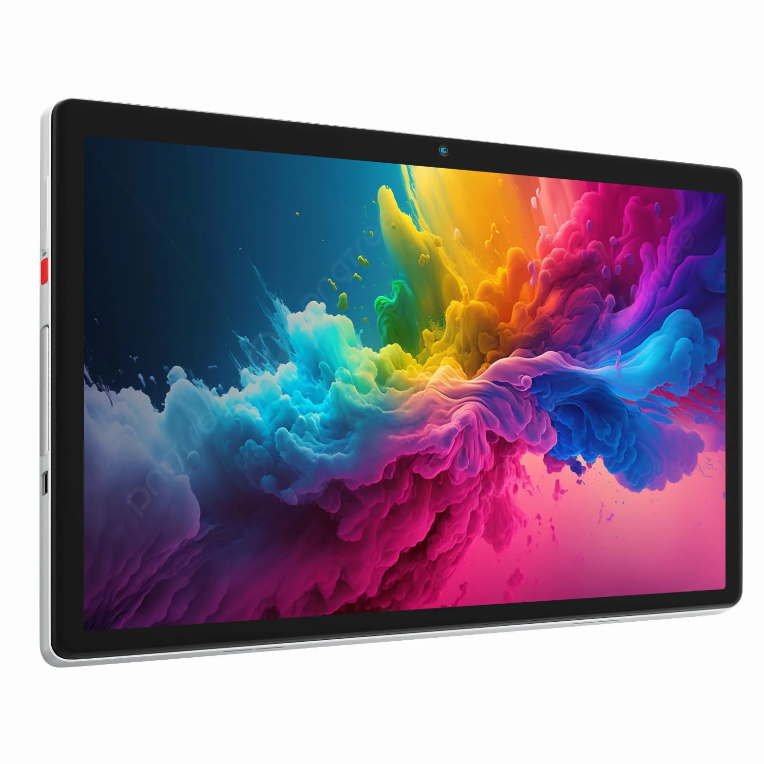 Tablette Android 10 pouces 6 Go RAM 64 Go extensible 128 Go Bluetooth 5.2 Wi-Fi 6 batterie 5000 mAh écran HD 1280×800 argent