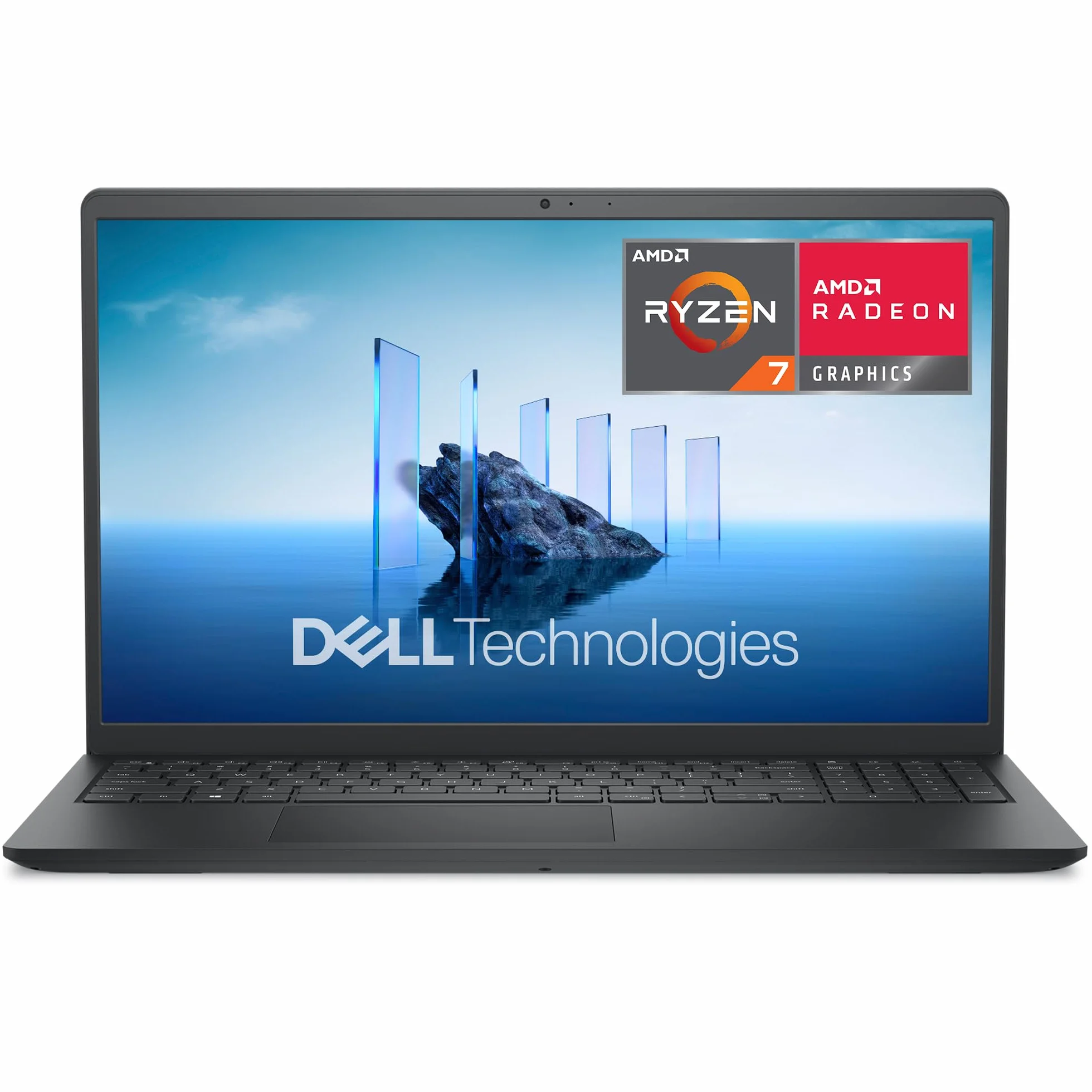 Dell 15 Laptop 15.6" FHD 120Hz AMD Ryzen 7 7730U 16GB RAM 1TB SSD AMD Radeon Graphics Windows 11 Home AZERTY Keyboard Carbon Black