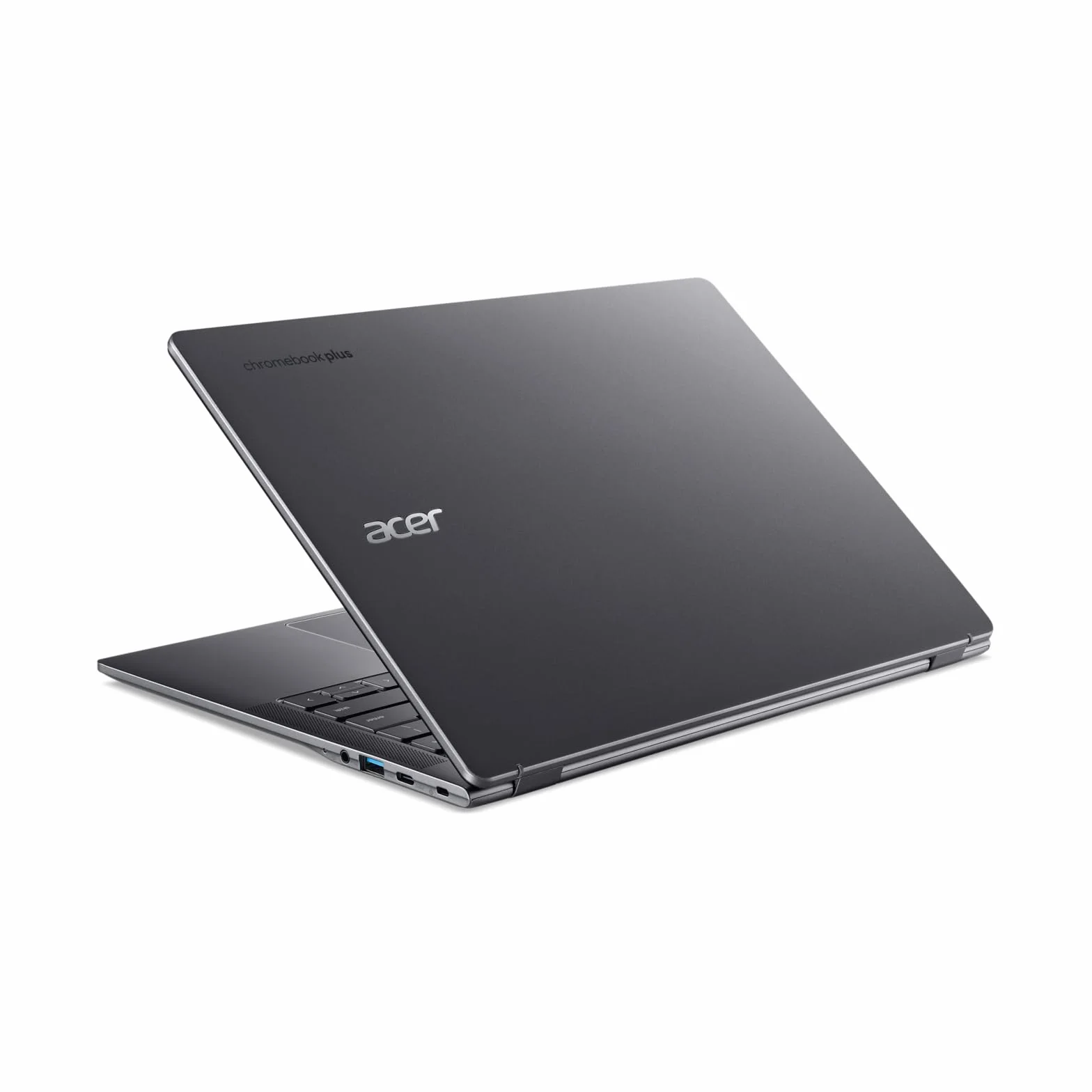 Acer Chromebook Plus 514 PC Portable 14" LCD Intel Core 3 N355 8 Go RAM 128 Go eMMC ChromeOS Clavier FR AZERTY Gris CB514-6H-35T7
