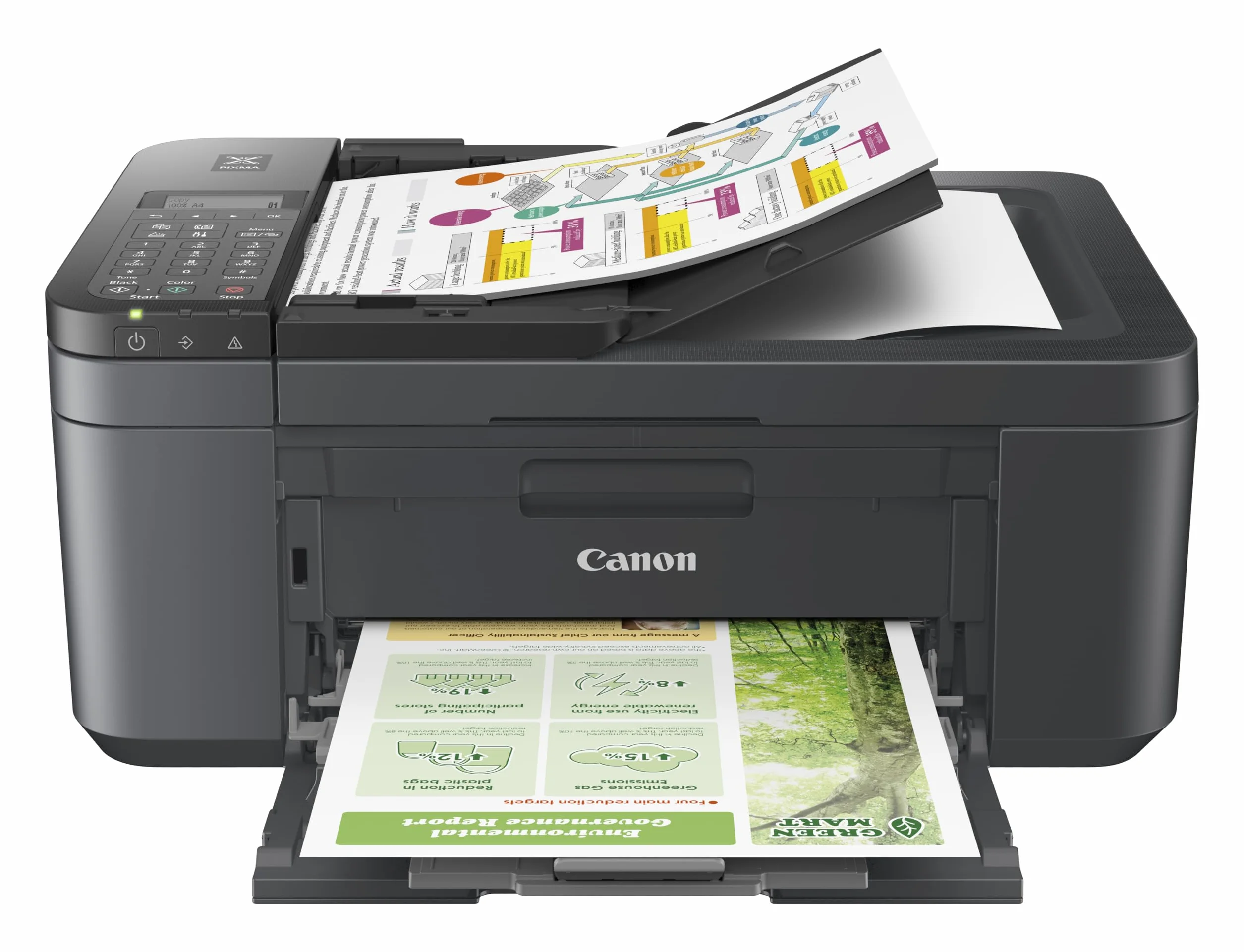 Canon PIXMA TR4755i Imprimante Couleur 4-en-1 WiFi Recto-Verso CAD 20 Feuilles