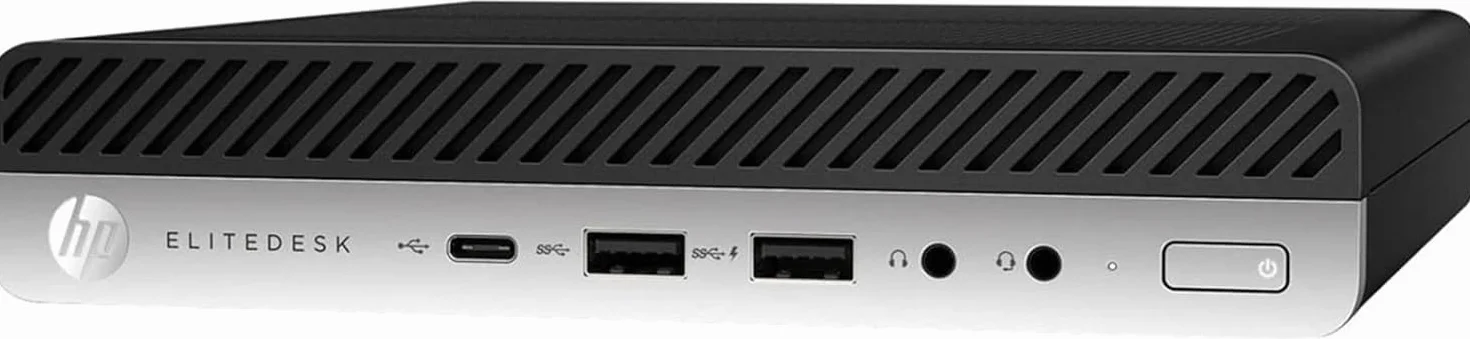 HP EliteDesk 800 G4 Mini PC Intel i5-8400T 16 Go DDR4 SSD 240 Go Windows 11 Professionnel Reconditionné