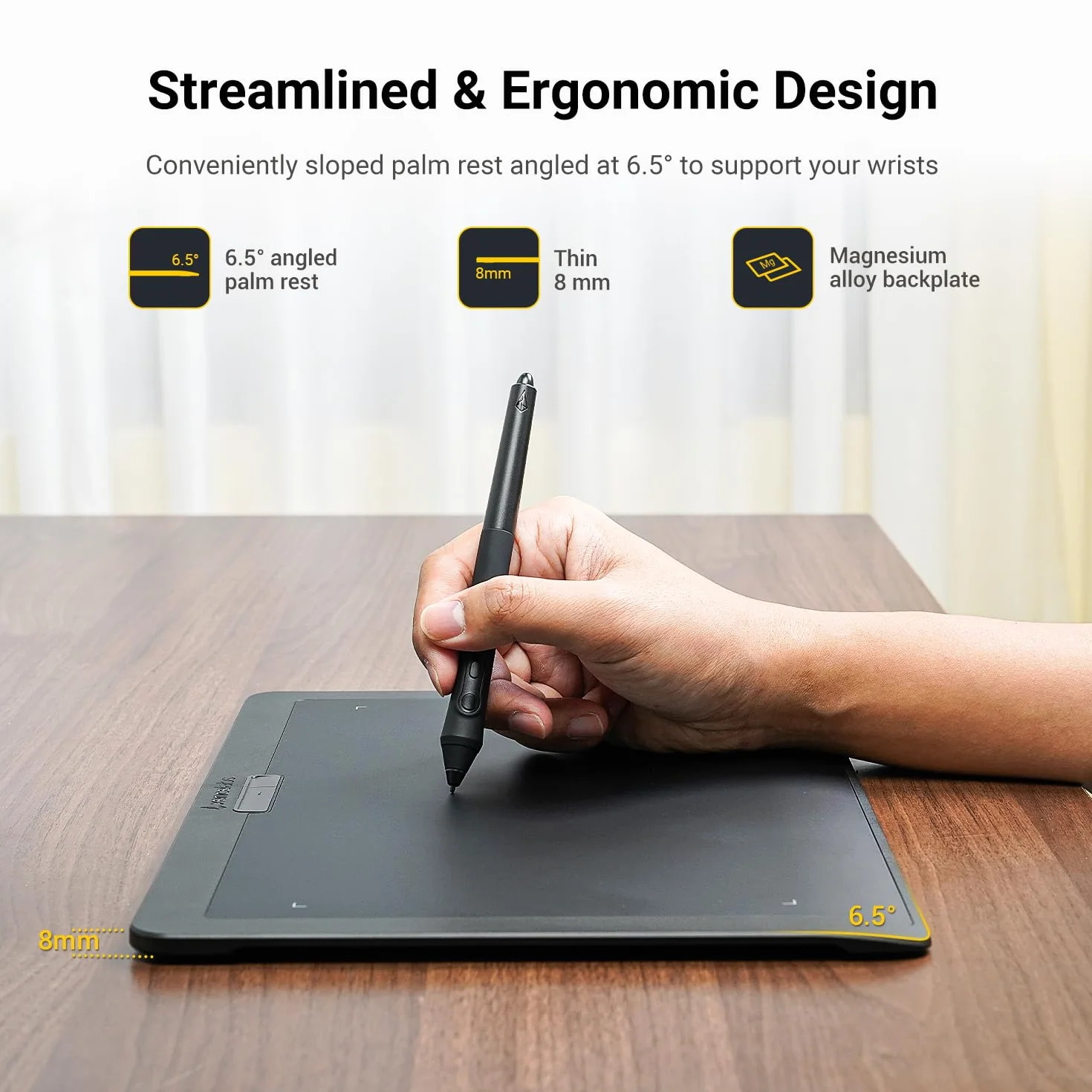 Xencelabs Pen Tablet Medium Bundle Professionnelle Tablette Graphique sans Fil avec Quick Keys, 2 Stylets sans Batterie 12 Pouces Ratio 16:9 Tablette Dessin Graphique pour Windows-Arm/Win/Mac/Linux