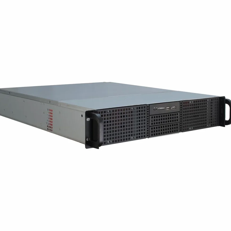 INTER TECH IPC Server 2U Boîtier 55 cm sans Bloc d'alimentation