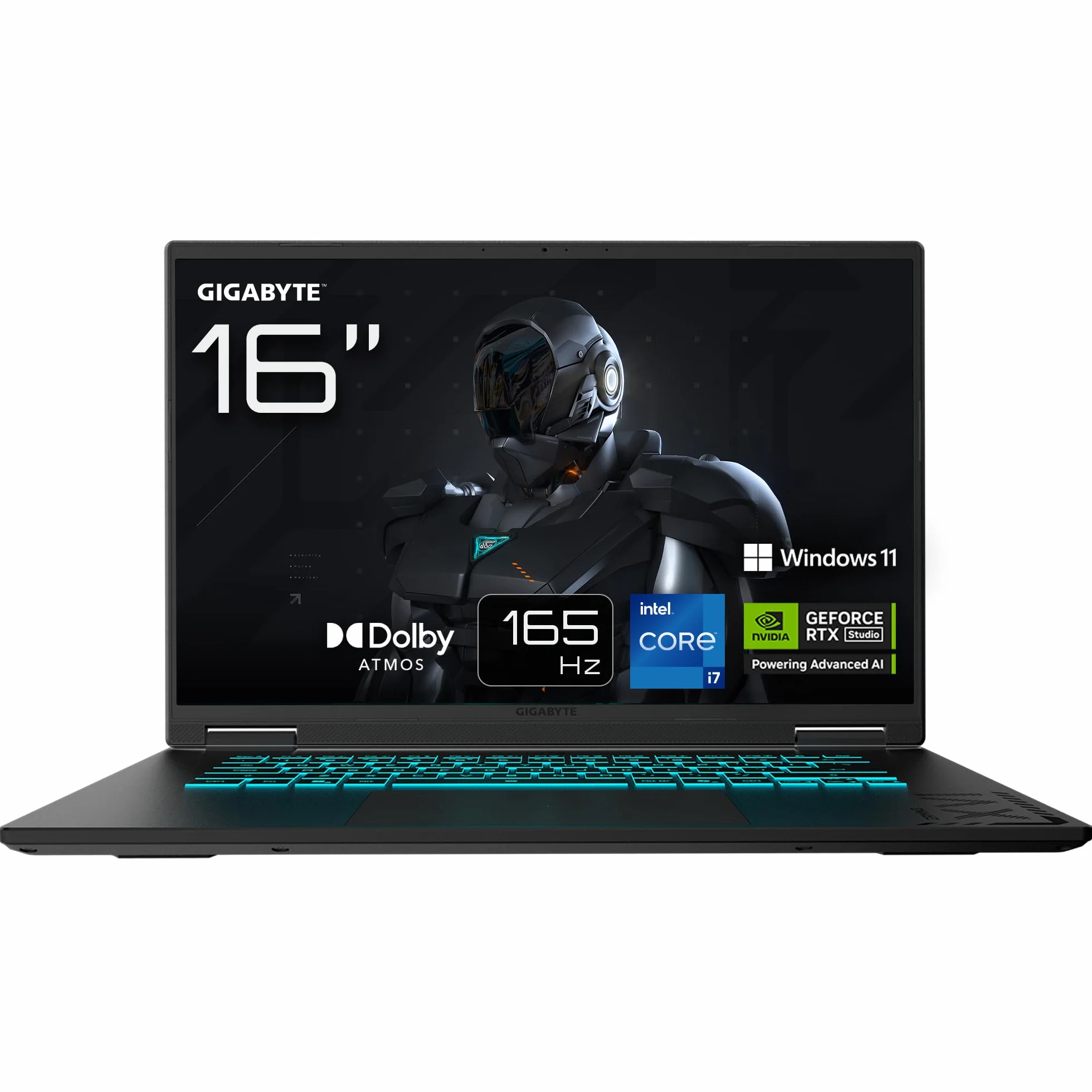 GIGABYTE Gaming A16 Ordinateur Portable 16" 165Hz WUXGA Intel Core i7-13620H RTX 5050 16Go DDR5 SSD Gen4 1To Windows 11 Home Dolby Atmos