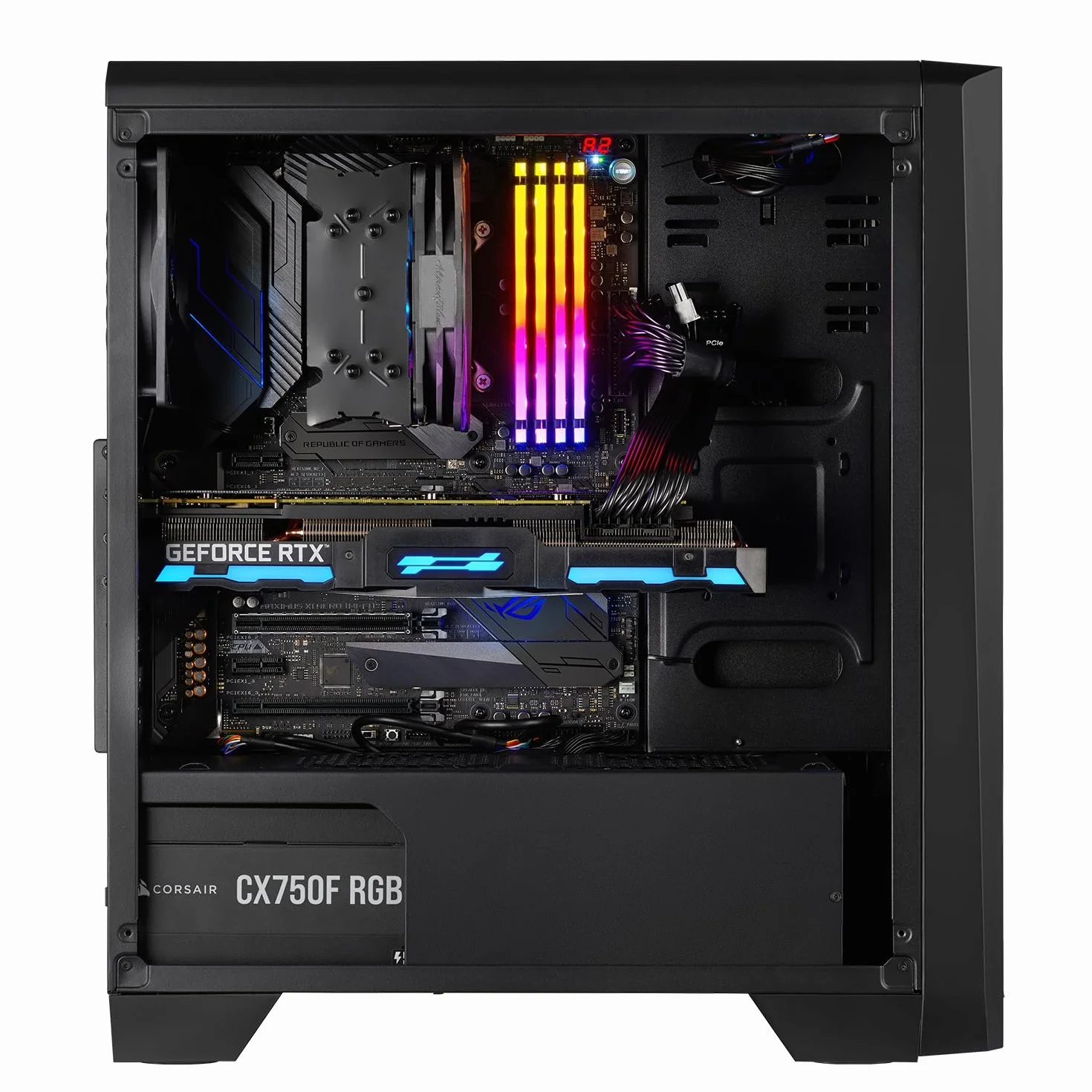 PC Gamer Ryzen 7 5700X 32 Go RAM DDR4 SSD M.2 1 To RTX 5050 8 Go Windows 11 Pro