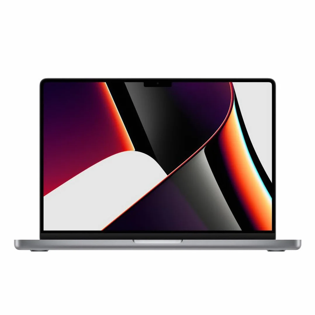 Apple MacBook Pro 14 pouces M1 Pro 8 cœurs CPU 14 cœurs GPU 16 Go RAM 512 Go SSD AZERTY Gris Sidéral Reconditionné