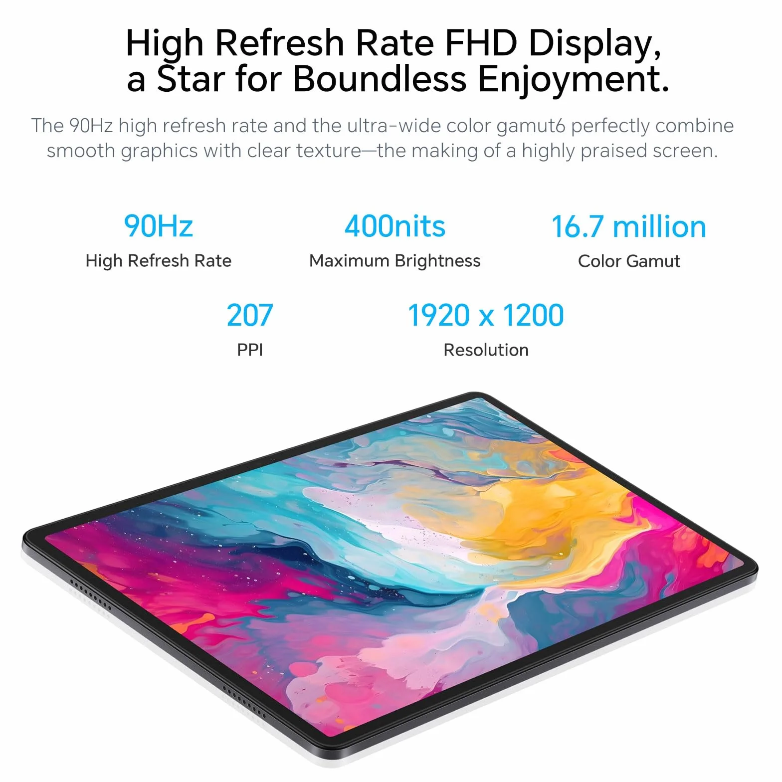 HONOR Pad X8A 4Go 128Go Tablette 11 Pouces 90Hz WiFi Snapdragon 680 Gris