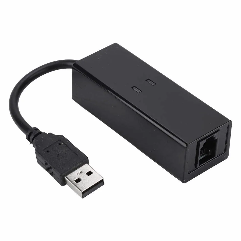 Modem de données USB 56K Externe Vocal Fax Compatible XP