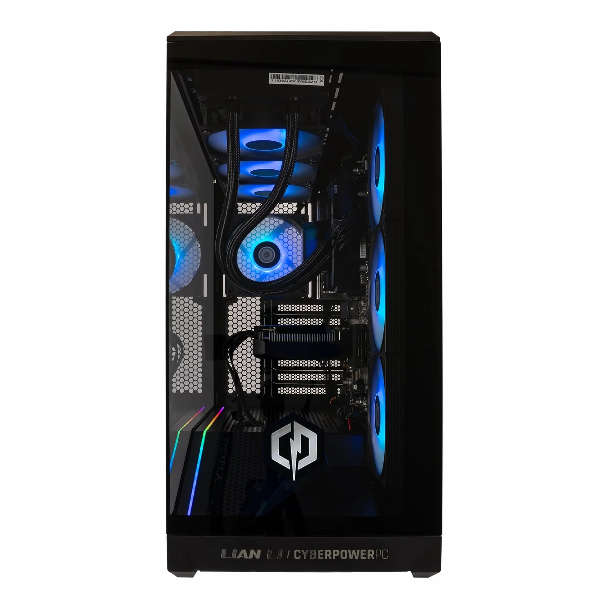 CyberpowerPC Luxe Gaming PC AMD Ryzen 7 9800X3D RTX 5070 Ti 32GB RAM 1TB NVMe SSD 750W PSU Windows 11 Liquid Cooling