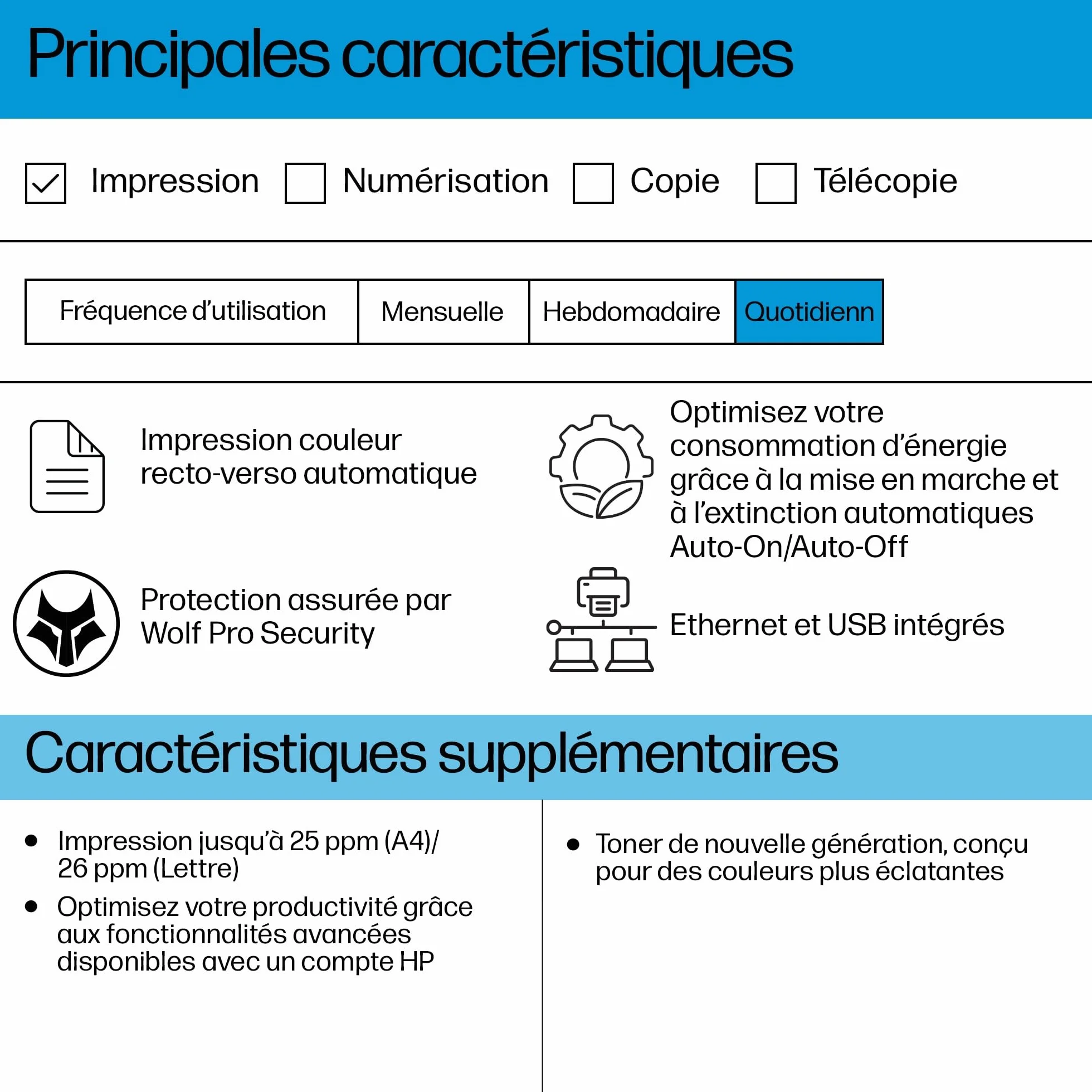 HP CLJ Pro 3202dn Imprimante Laser Couleur