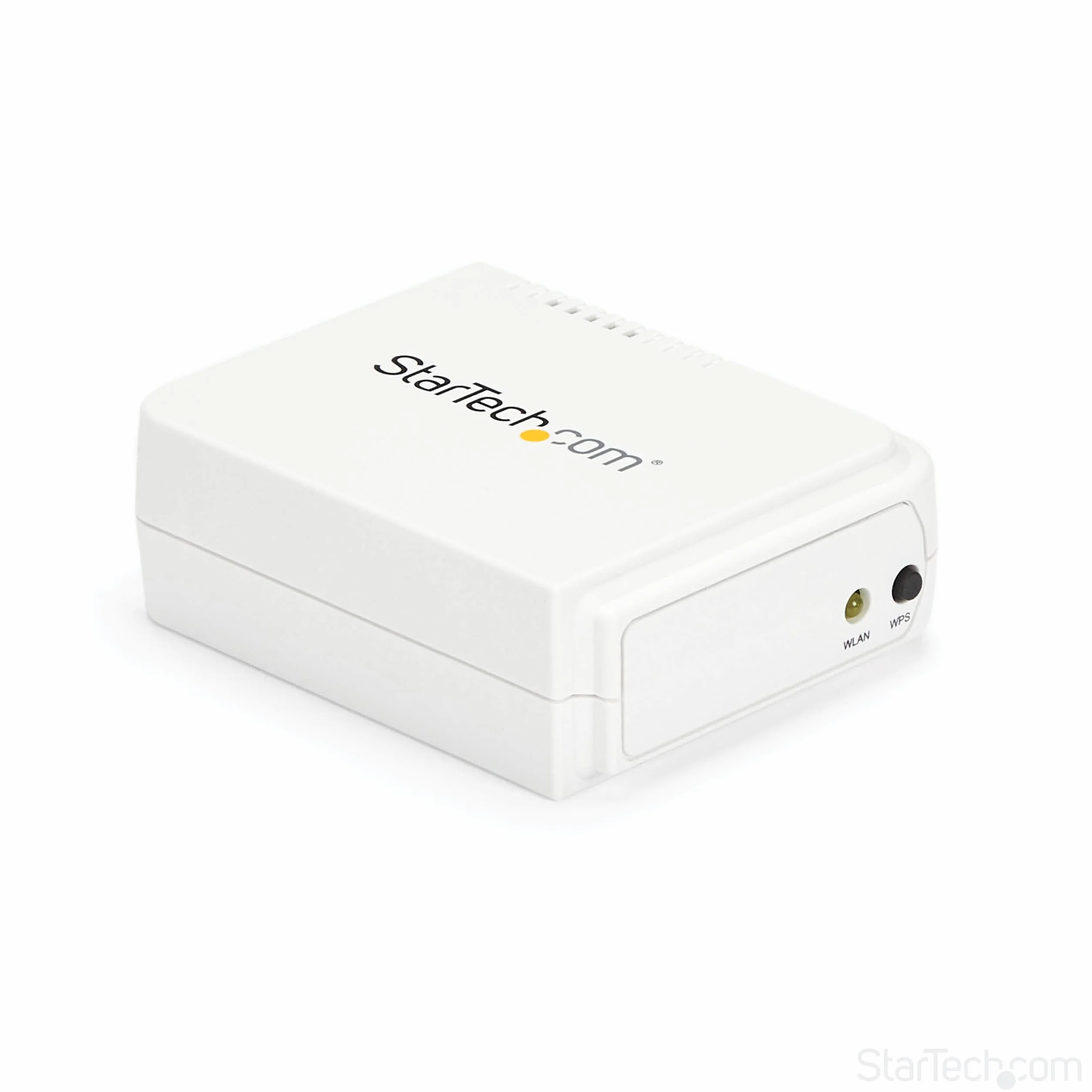 StarTech.com Serveur d'impression USB 2.0 sans fil N Ethernet 10/100 802.11 b/g/n 150 Mb/s Blanc PM1115UWEU