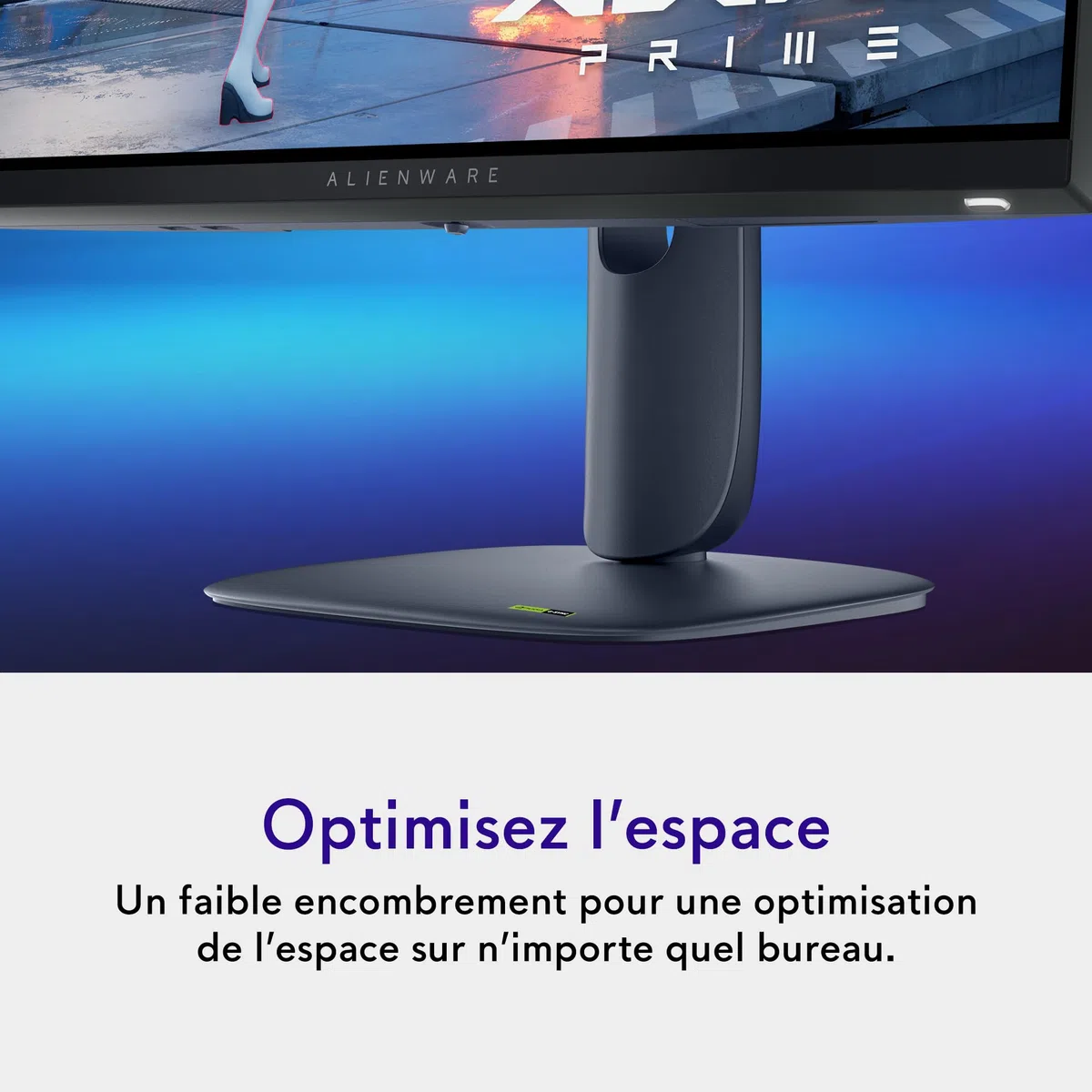 Alienware 25 Écran PC Gaming - AW2525HM, Full HD (1920x1080), 320Hz, Fast IPS, 0.5ms, Compatible NVIDIA G-Sync, AMD FreeSync Premium, DisplayPort, 2 HDMI, 3 USB, Garantie 3 Ans