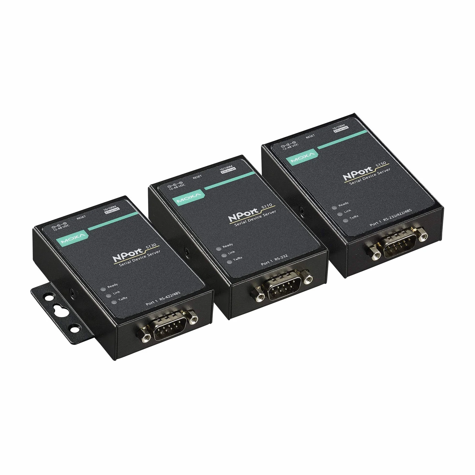 Raccordement du Serveur de dispositifs en série Sub-D à 9 Broches 1 Port RS-232 RS Nport-5150