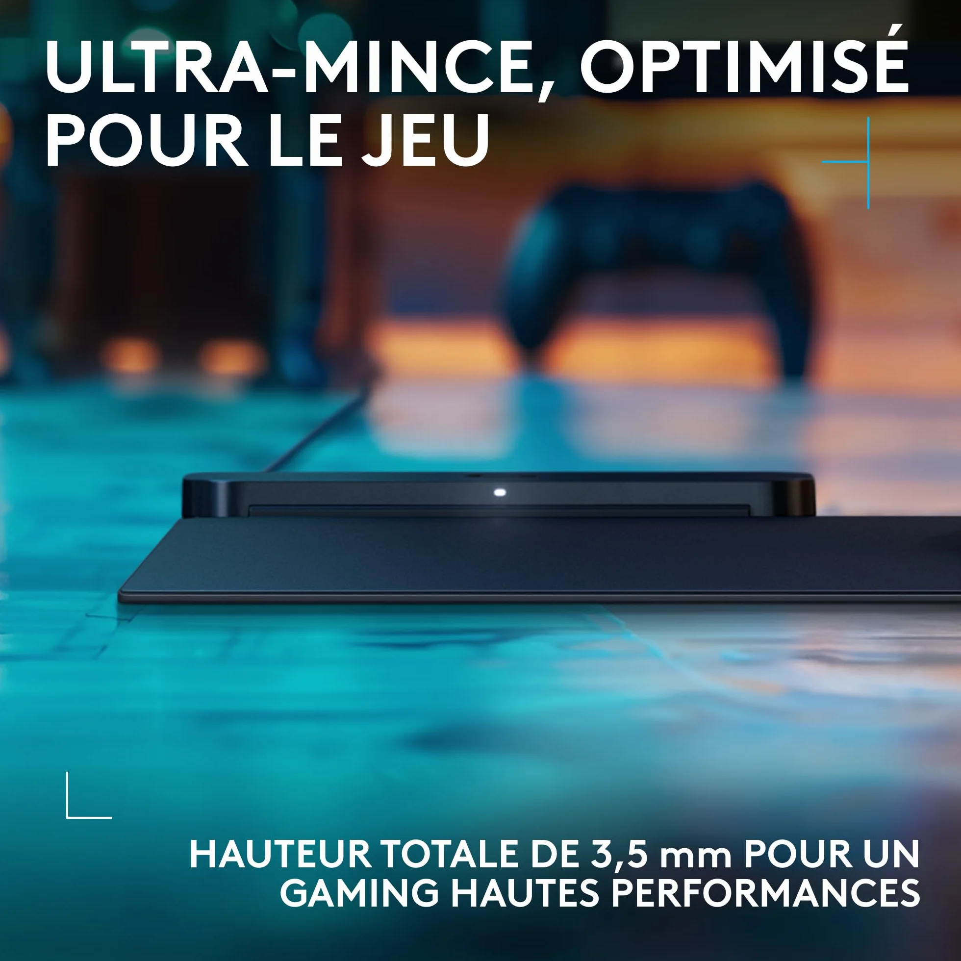 Logitech G POWERPLAY 2, Tapis de Souris de Charge sans Fil pour Souris Gaming, 34,5 x 28,4 cm, Noir
