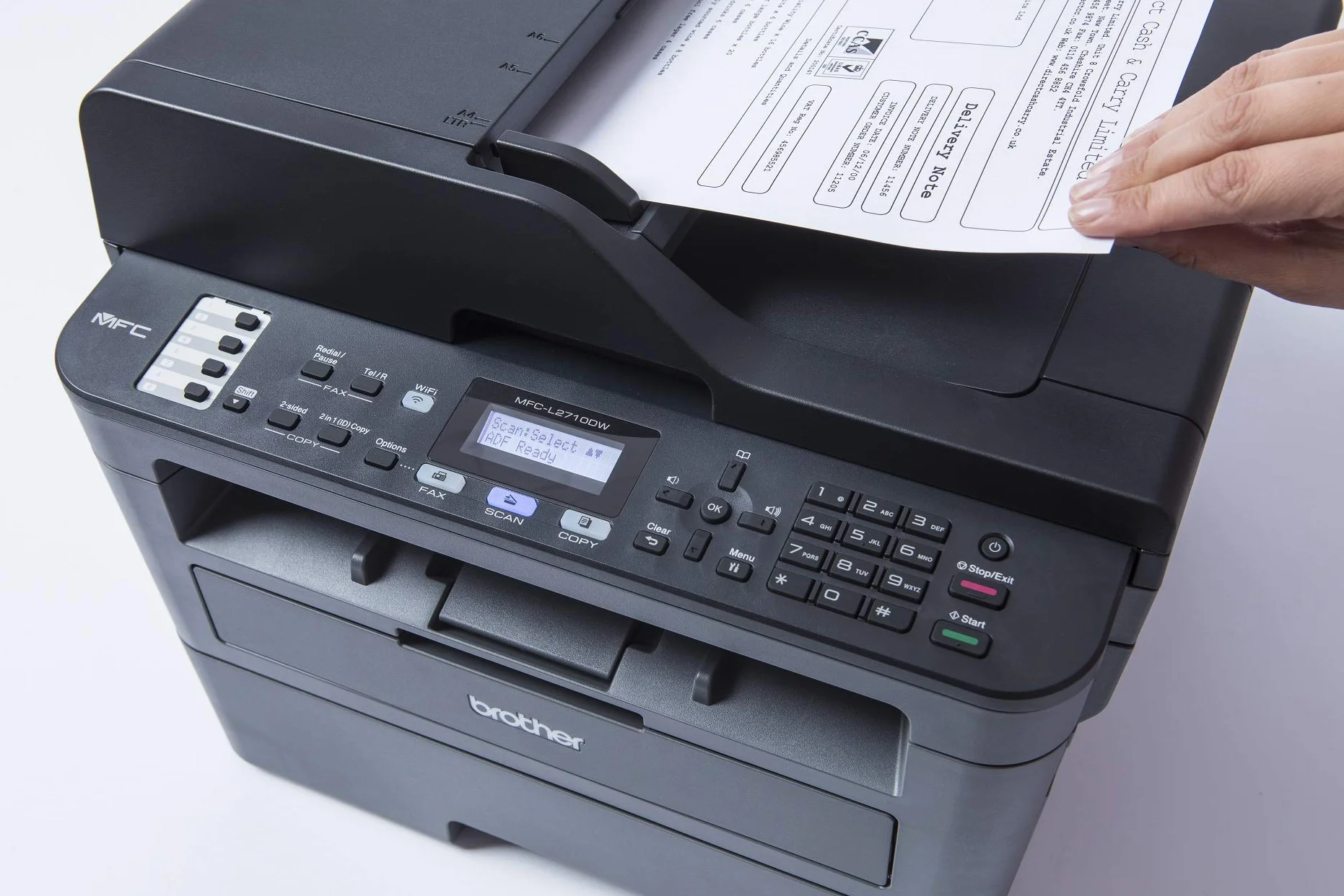Brother MFC-L2710DW Imprimante Multifonction Laser Monochrome A4 Recto-verso Airprint