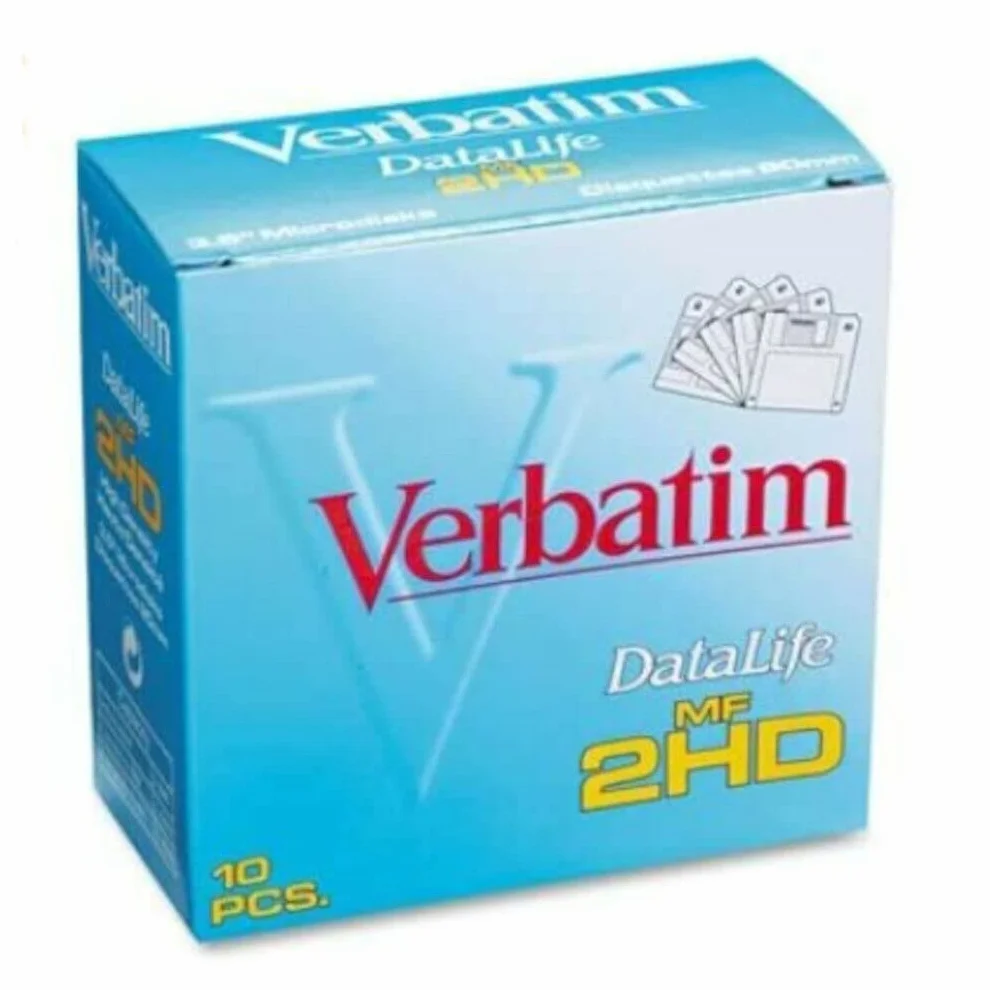 Verbatim DataLife MF-2HD Lot de 10 microdisques Haute densité 3,5"