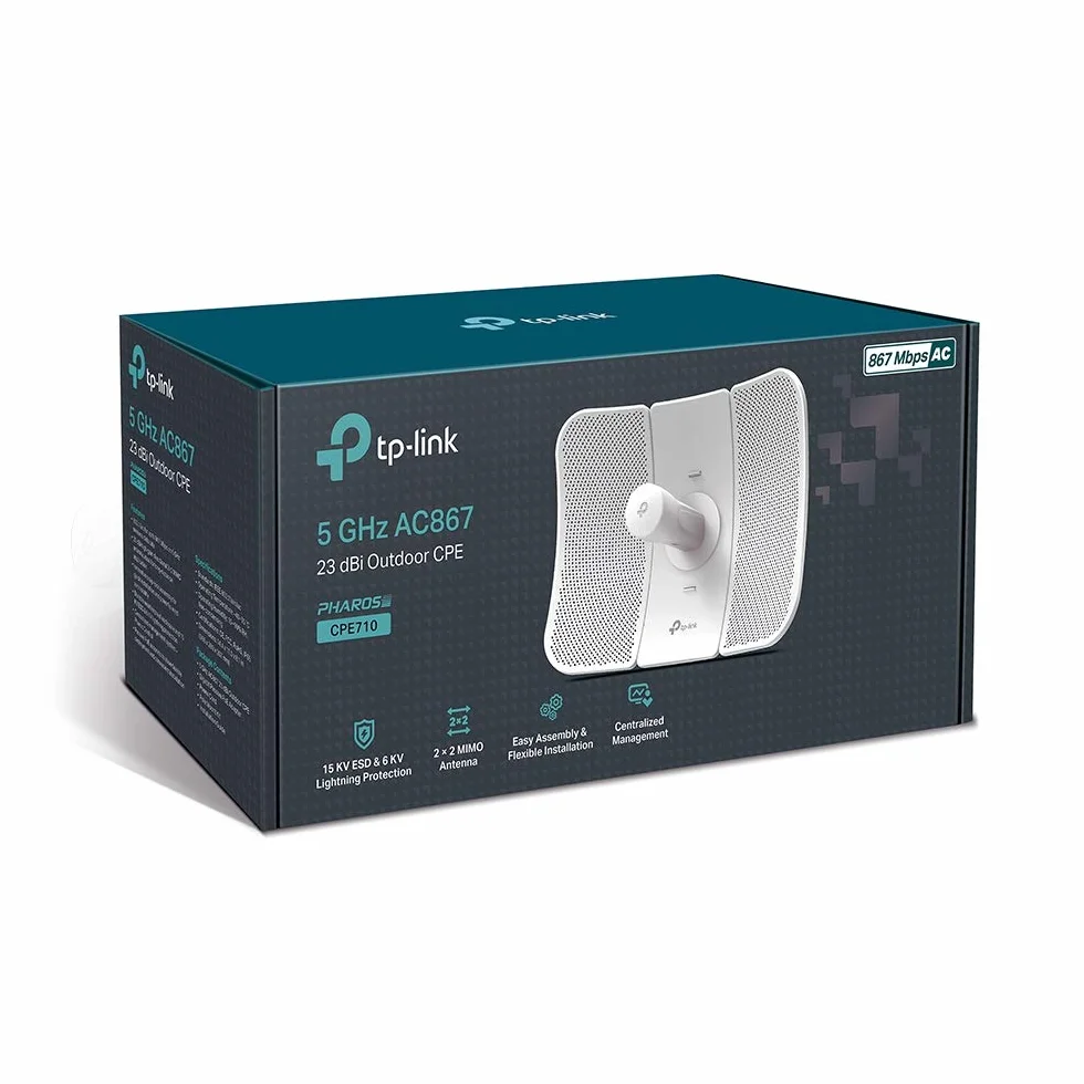 TP-Link CPE710 Station CPE WiFi Outdoor 5 GHz AC 867 Mbps 23dBi