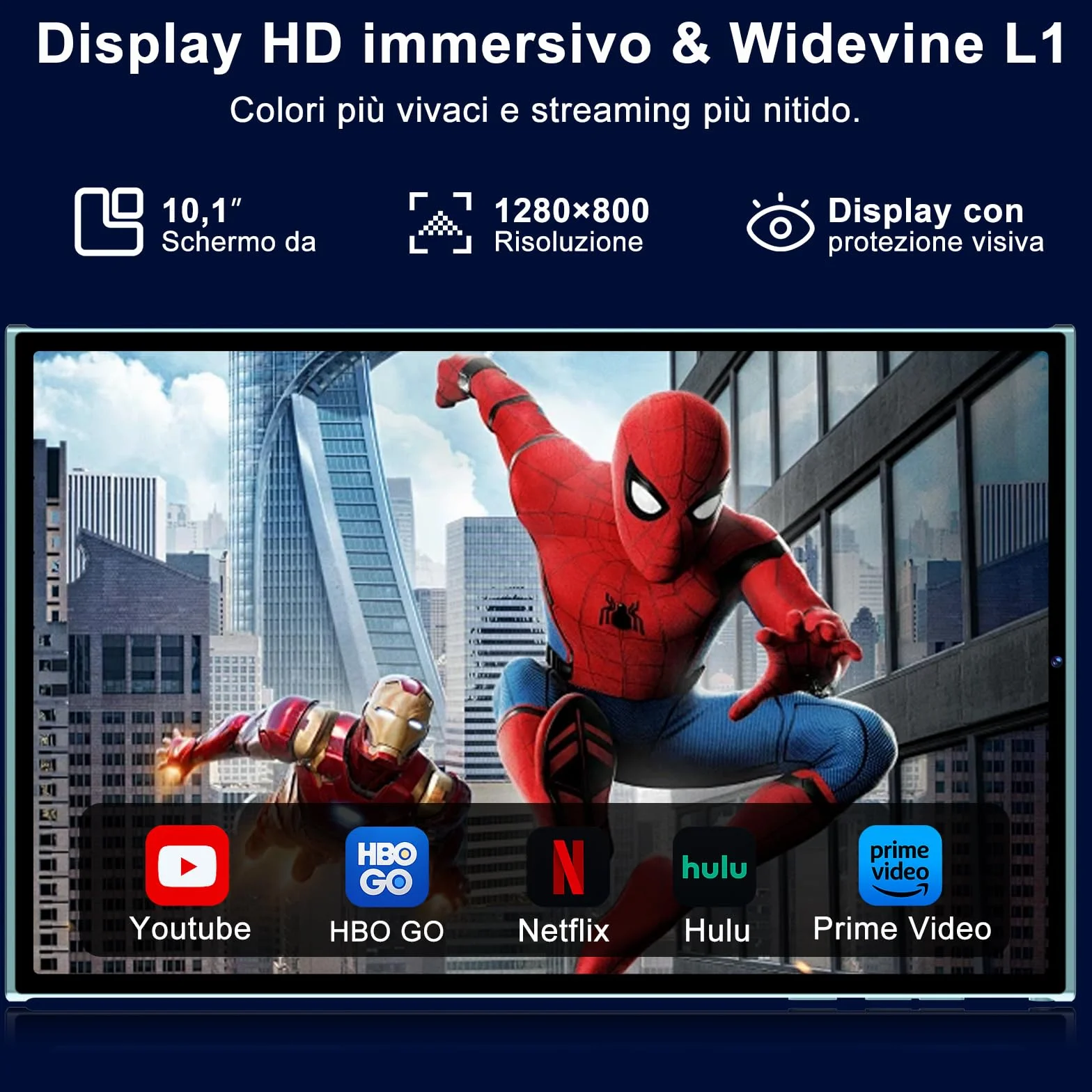Tablette 10 pouces Android 15 Gemini AI 30 Go RAM 128 Go ROM 2 To extension WiFi 6 Widevine L1 octa-core 8000 mAh BT 5.0 Clavier Souris Corps métallique Vert