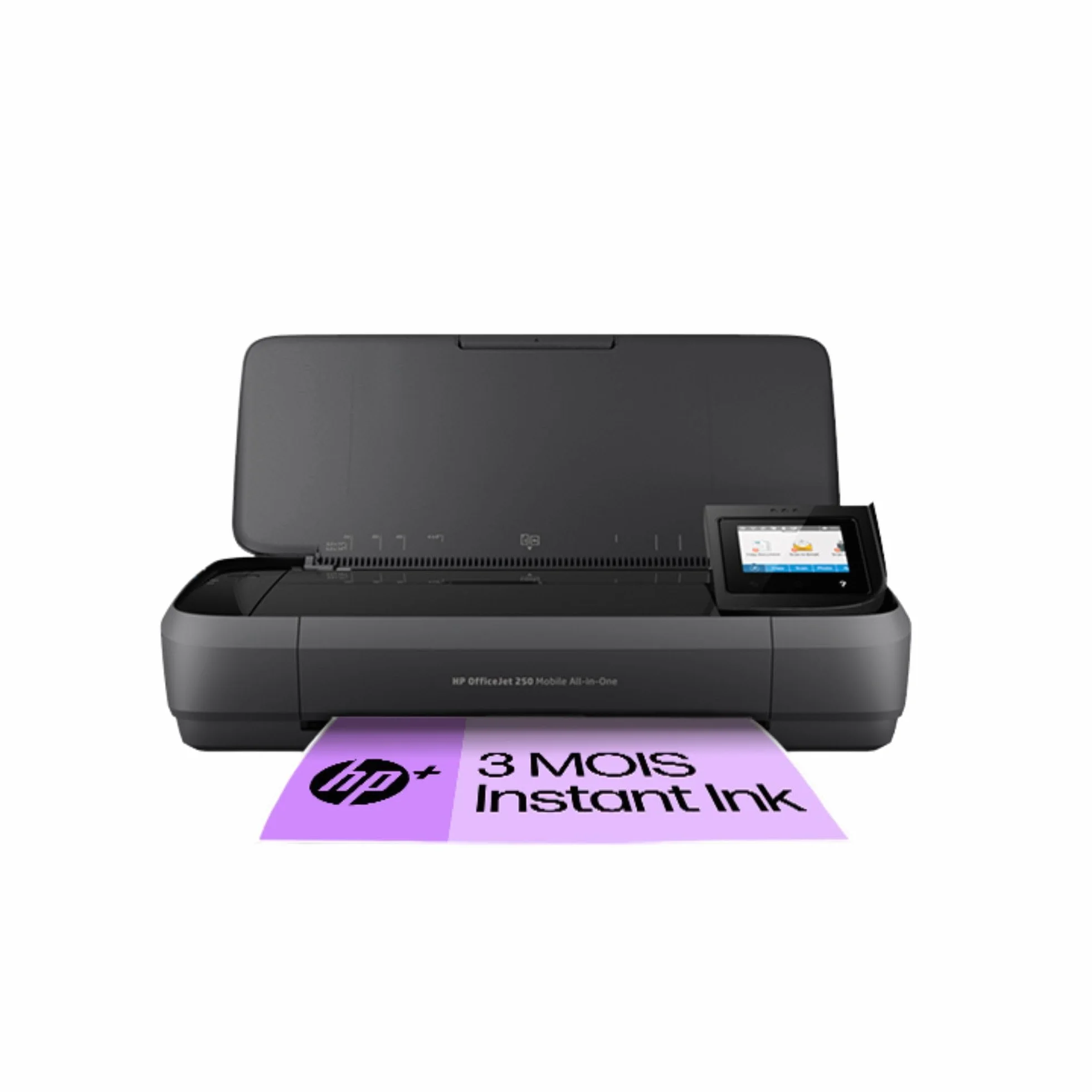 HP OfficeJet 250 Imprimante Tout-en-Un Portable, Impression Copie Numérisation 600 dpi, Wi-Fi USB, Noire