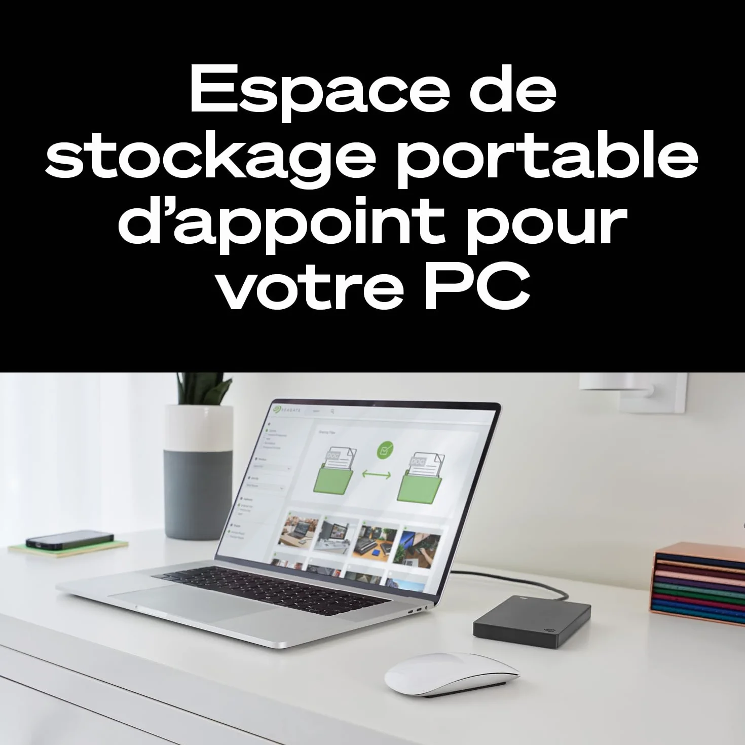 Seagate Portable 2 To USB 3.0 Disque dur externe pour Mac PC