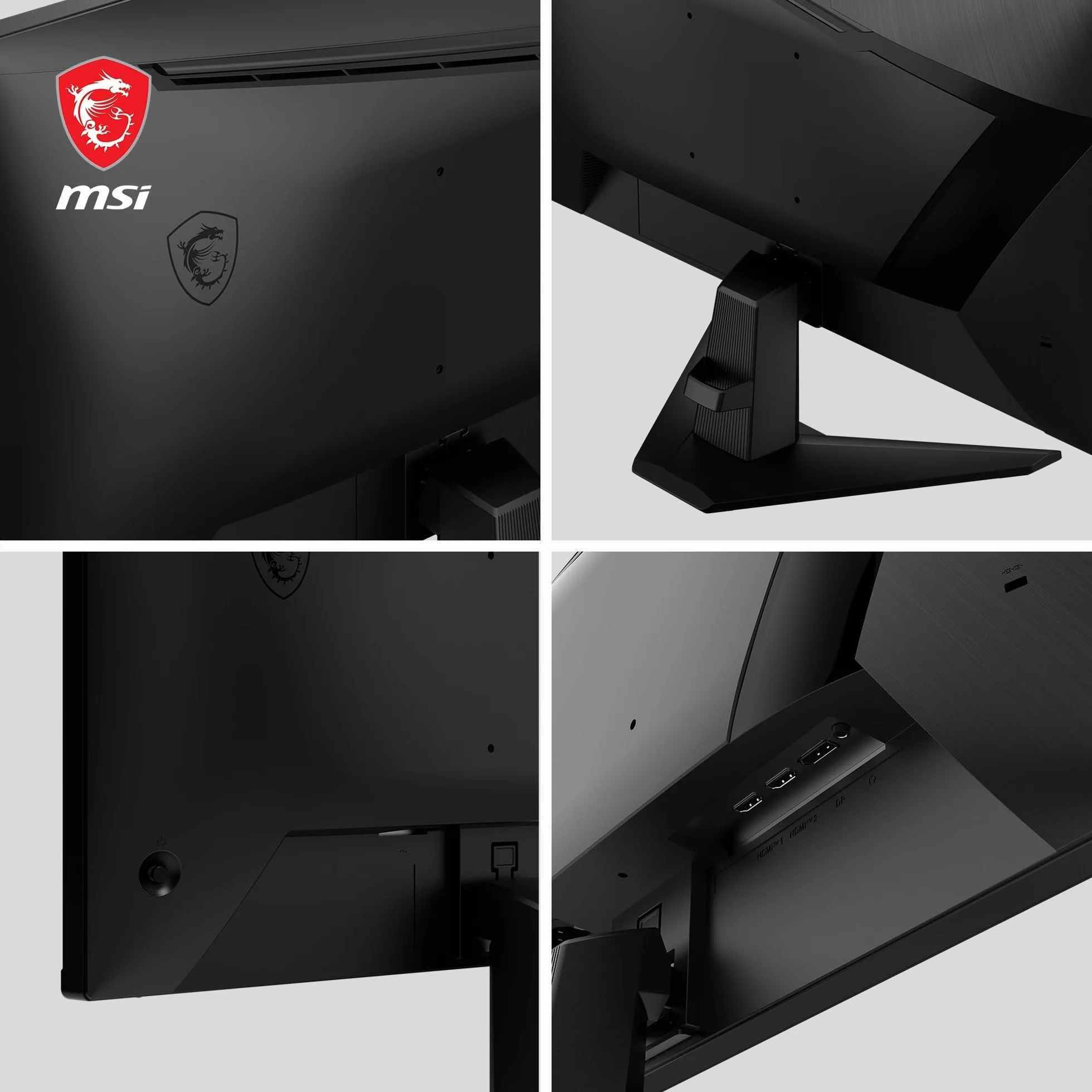MSI G255F Écran Gaming FHD 24,5 Pouces Rapid IPS 180 Hz 1ms sRGB 99% Adaptive-Sync