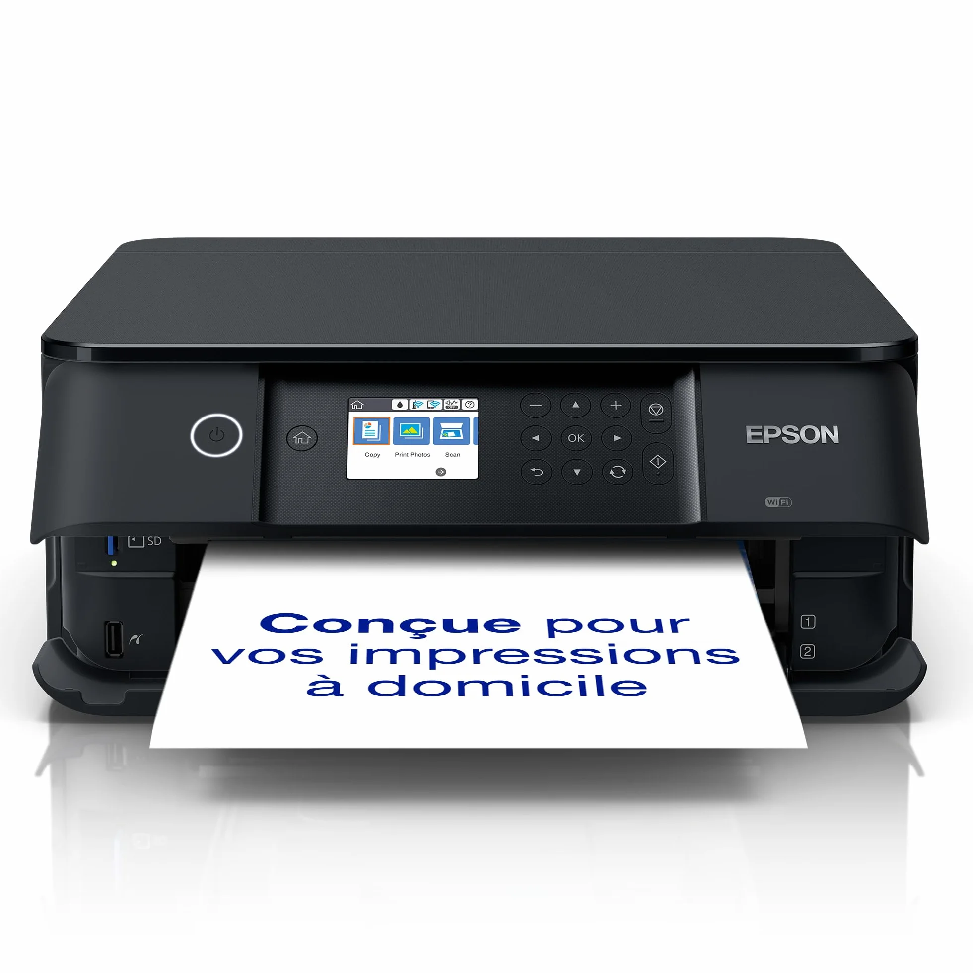 Epson Expression Premium XP-6100 Imprimante Multifonction 3-en-1 A4 Jet d'encre 5 couleurs Wifi Direct Recto verso