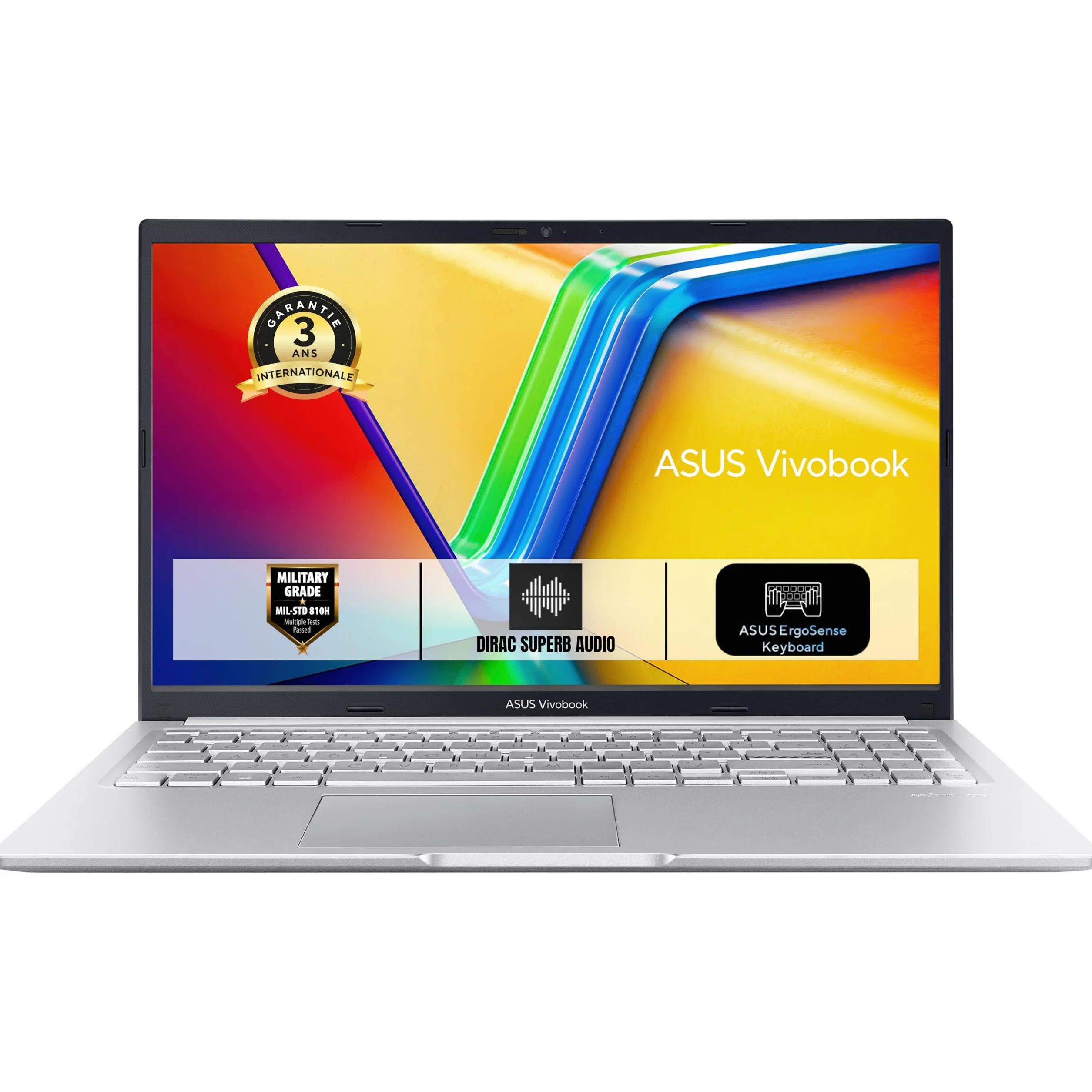 ASUS Vivobook 15 S1502YA-NJ679W 15.6 Pouces FHD PC Portable AMD Ryzen7 5825U 16Go DDR4 1To SSD AMD Radeon Graphics Windows 11 Home Clavier AZERTY