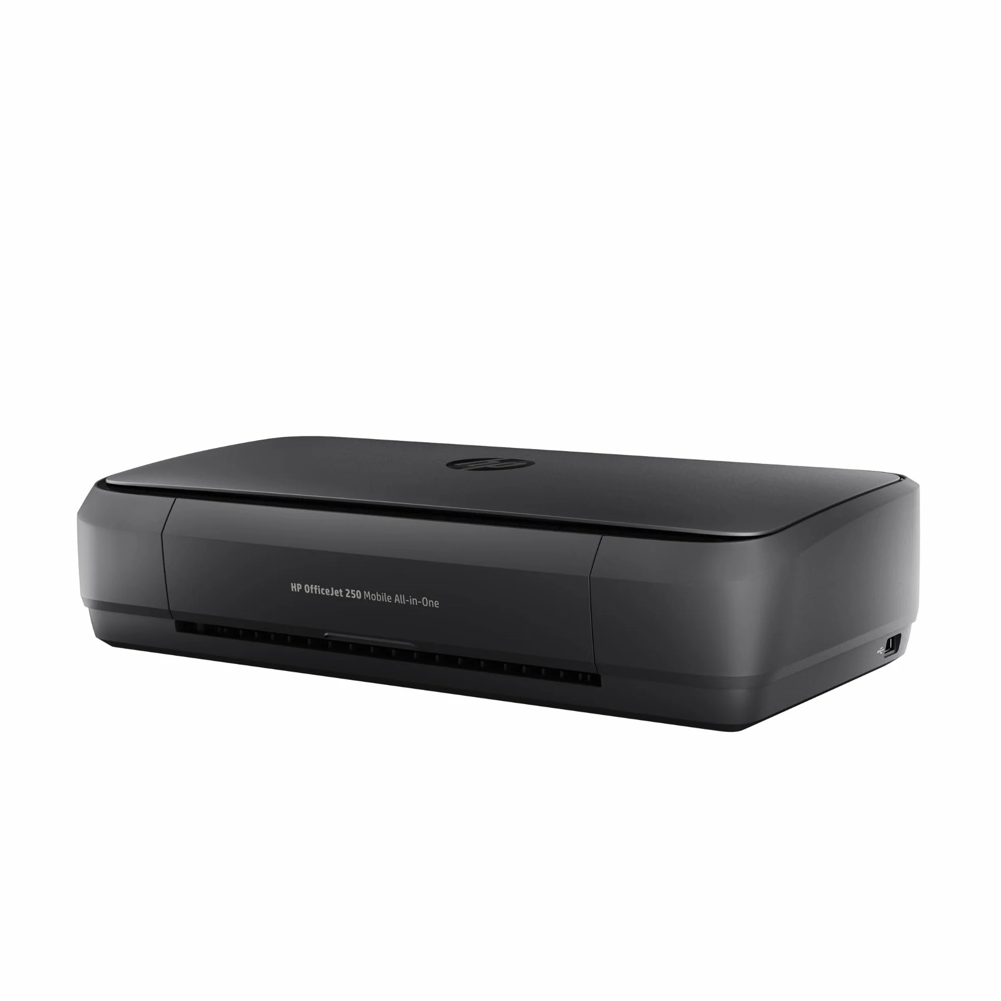 HP OfficeJet 250 Imprimante Tout-en-Un Portable, Impression Copie Numérisation 600 dpi, Wi-Fi USB, Noire