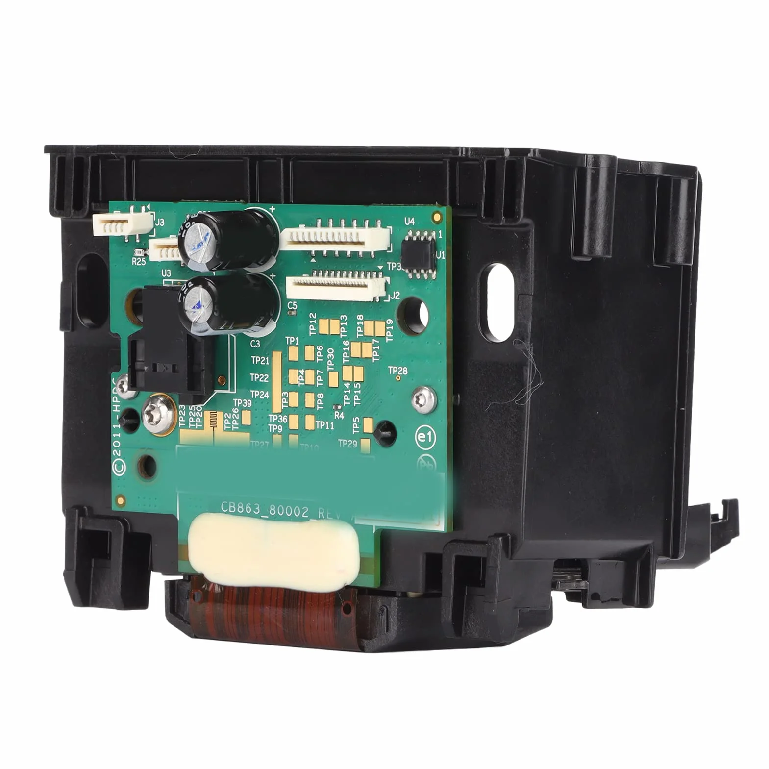 Kit de Remplacement Tête d'impression pour HP Officejet 6600 6100 6700 7110 7510 7512 7610 7612, Pièces de Rechange Imprimante Abs