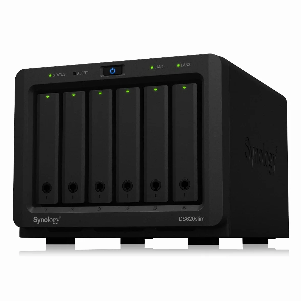 Synology DiskStation DS620SLIM NAS Serveur de Stockage Bureau Ethernet LAN Noir J3355