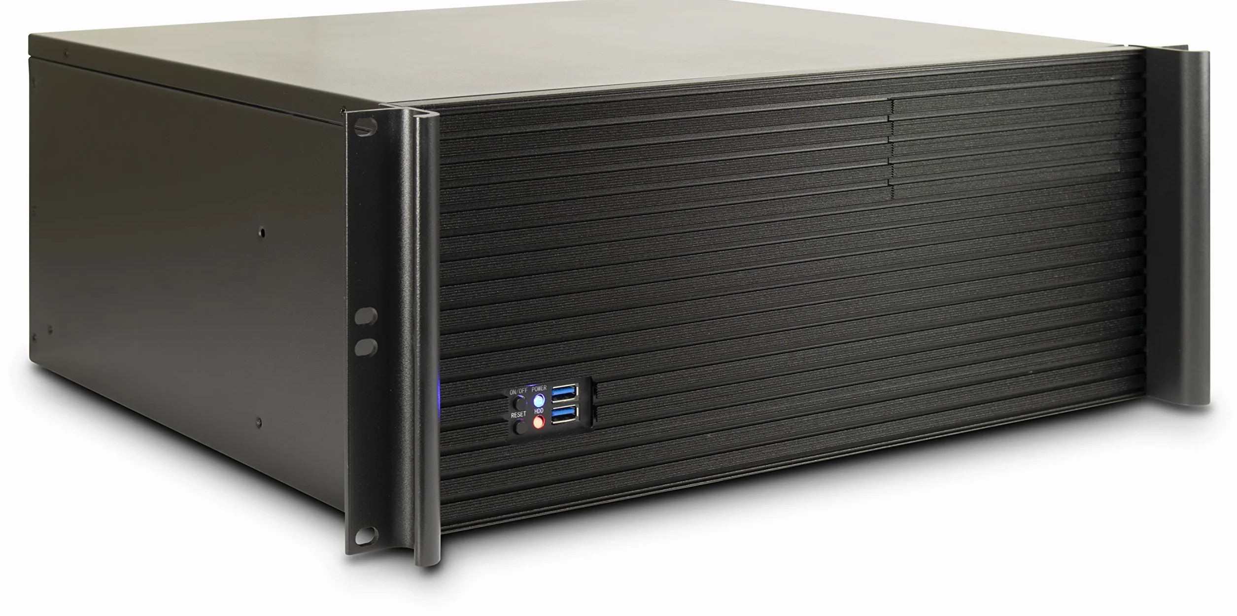 InteR-Tech 4U-K-439l Supporto Nero do serwera IPC
