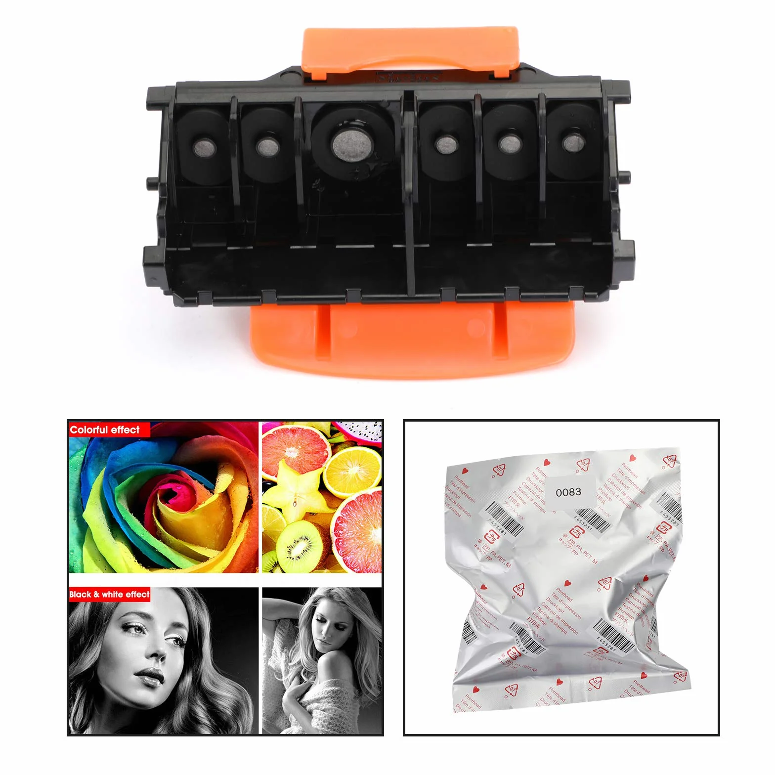 Topteng QY6-0083 Tête d'impression pour Canon MG6310 MG6320 MG6350 MG6380 MG7120 MG7150 MG7180 MG7520 MG7550 IP7110 IP8720 IP8750 IP8780